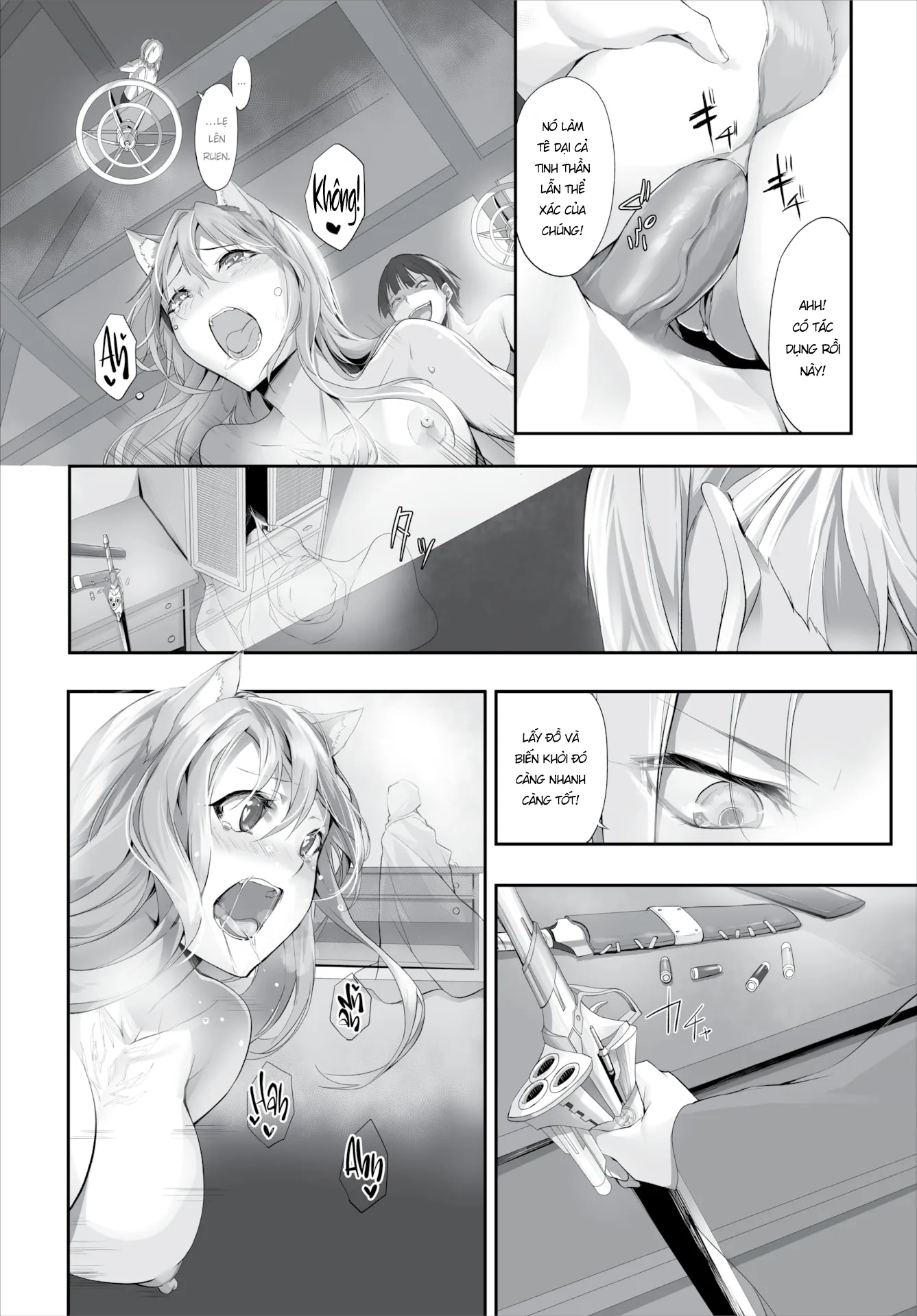 HentaiVN.net - Ảnh 13 - Nô lệ tai mèo - Chap 9