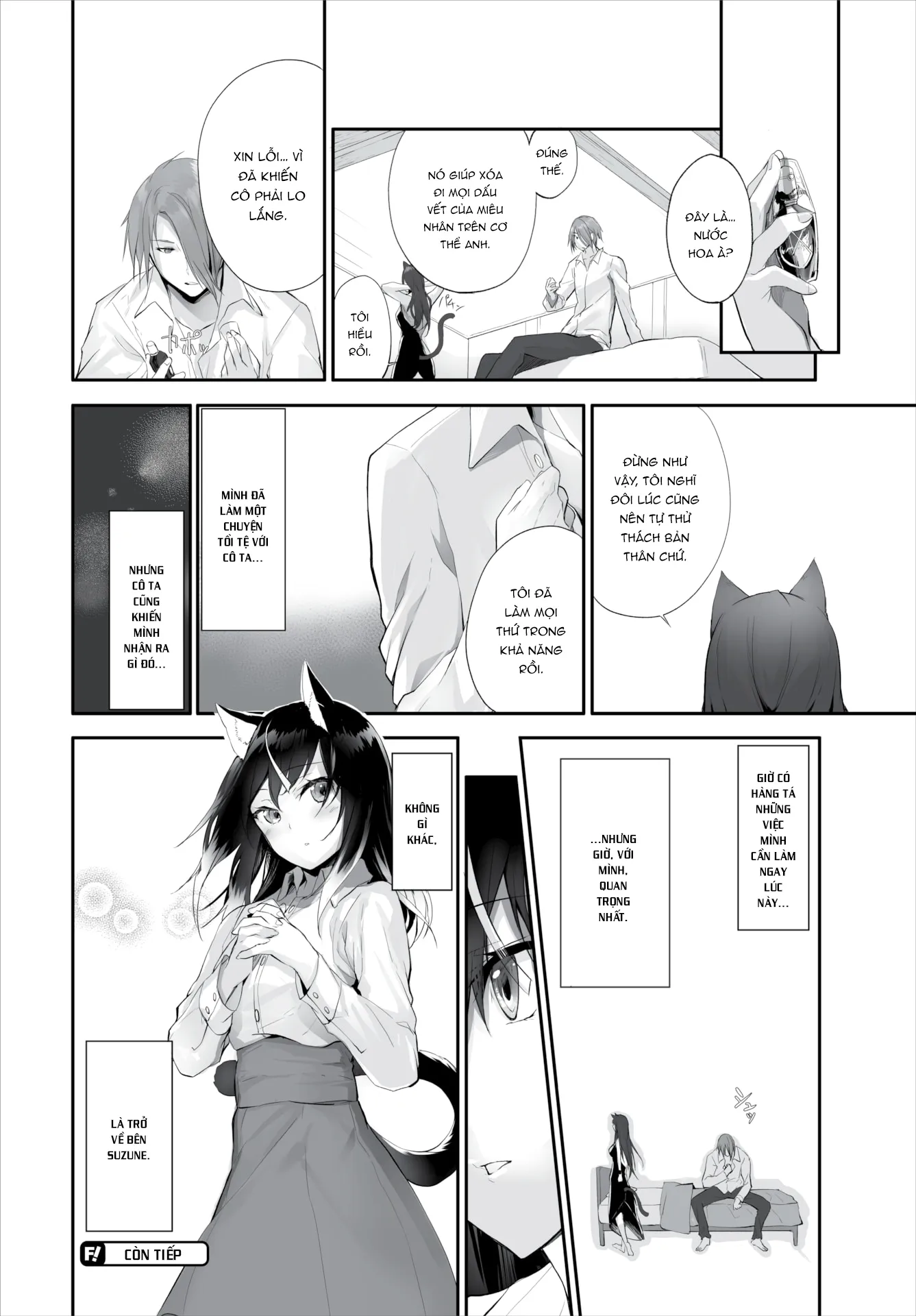 HentaiVN.net - Ảnh 21 - Nô lệ tai mèo - Chap 10