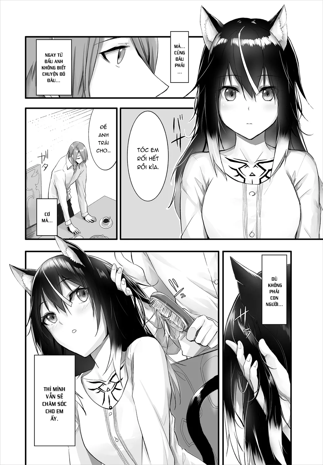 HentaiVN.net - Ảnh 3 - Nô lệ tai mèo - Chap 11