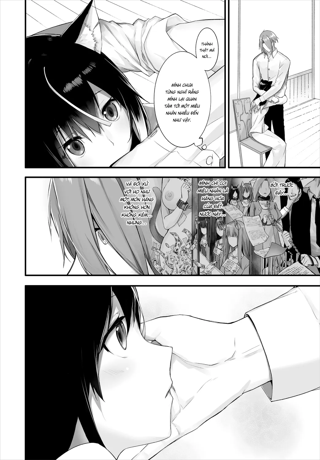 HentaiVN.net - Ảnh 7 - Nô lệ tai mèo - Chap 11