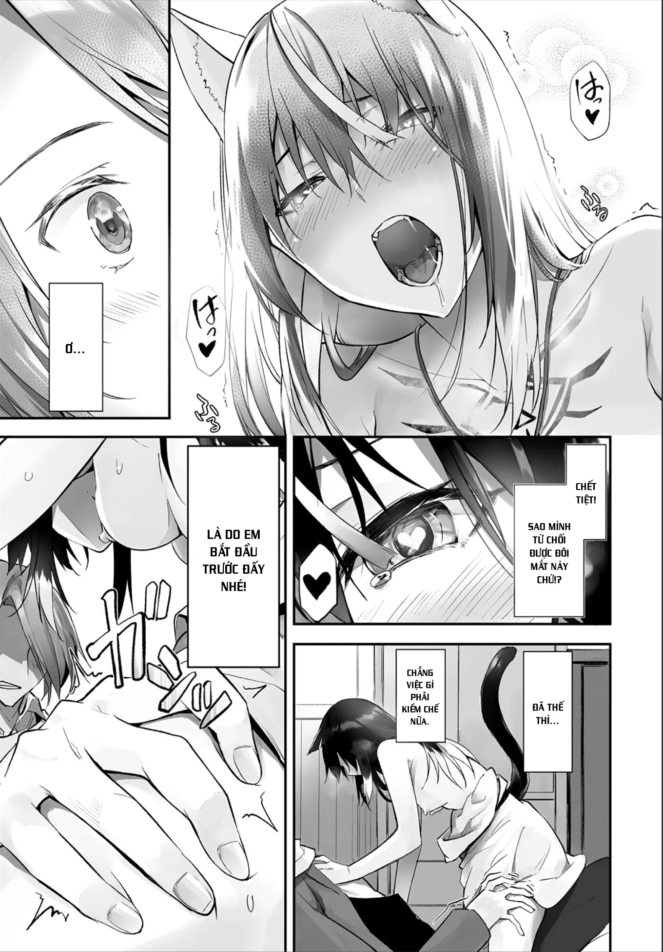 HentaiVN.net - Ảnh 8 - Nô lệ tai mèo - Chap 14