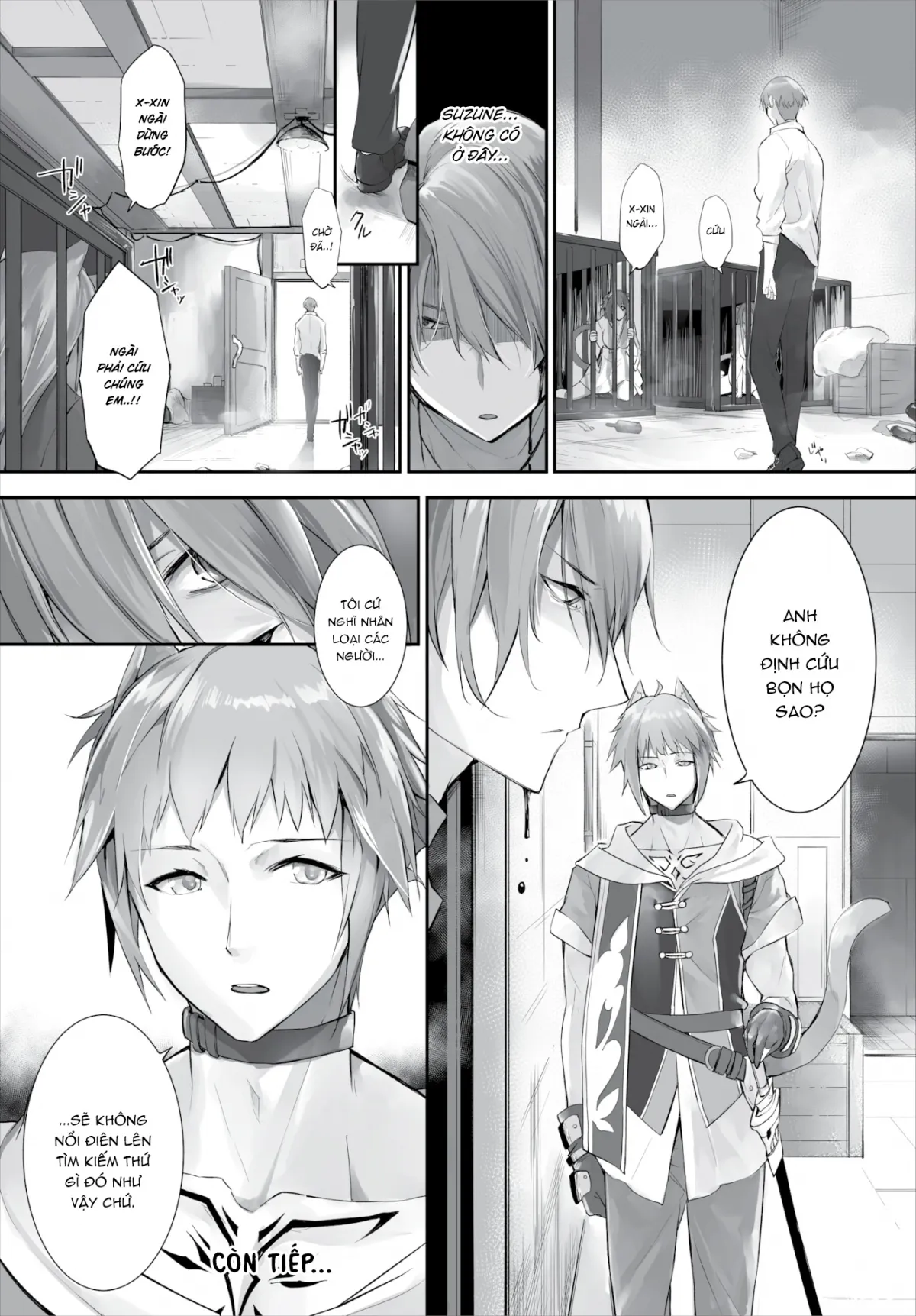 HentaiVN.net - Ảnh 22 - Nô lệ tai mèo - Chap 15