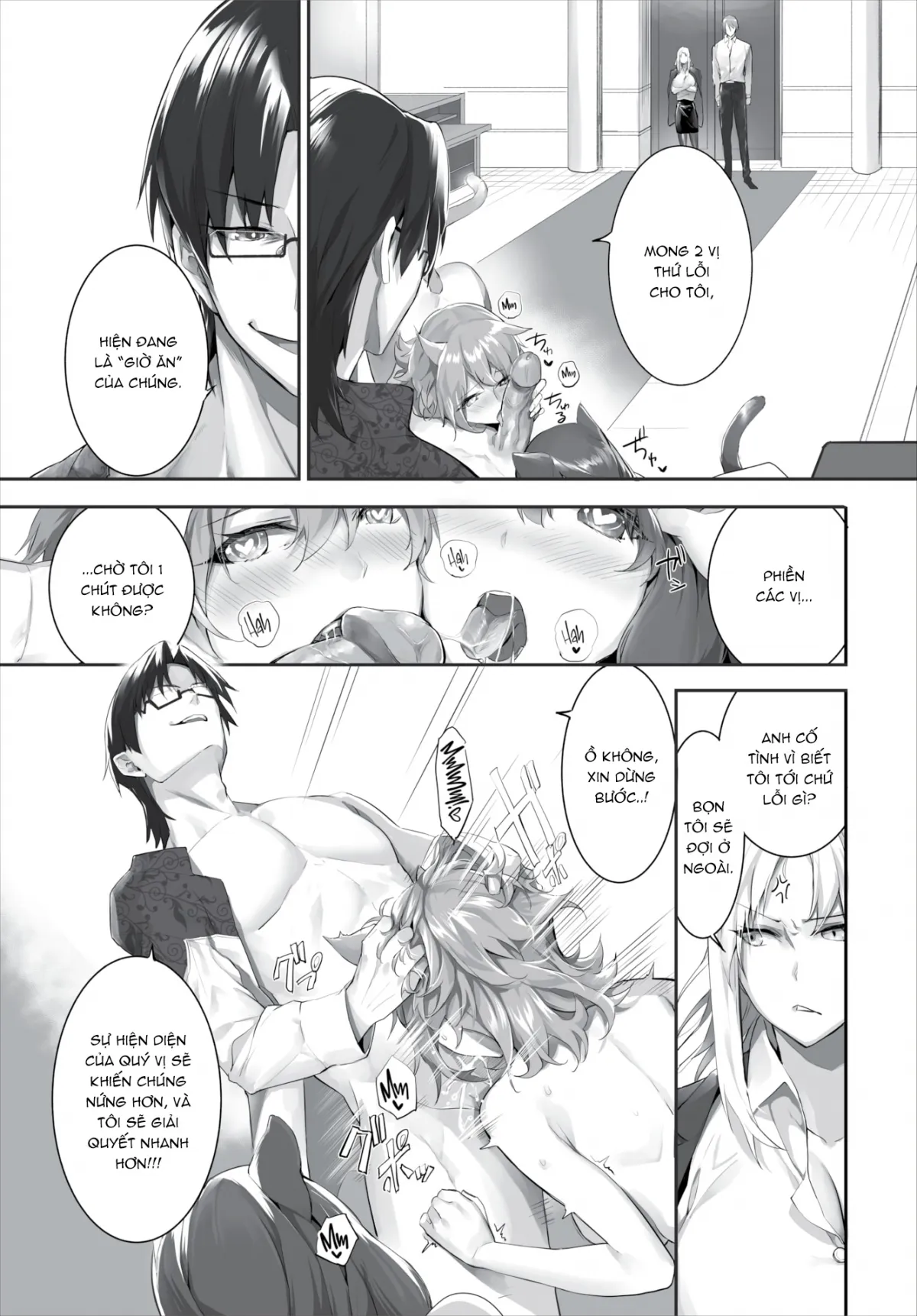 HentaiVN.net - Ảnh 10 - Nô lệ tai mèo - Chap 16