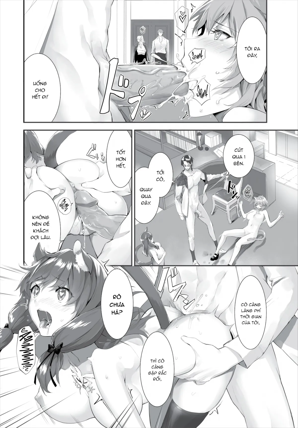 HentaiVN.net - Ảnh 11 - Nô lệ tai mèo - Chap 16