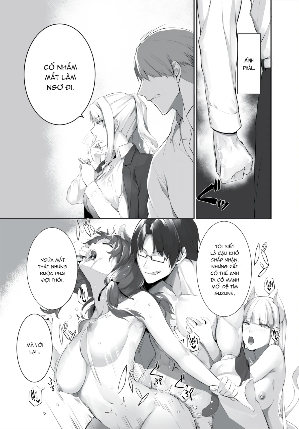 HentaiVN.net - Ảnh 13 - Nô lệ tai mèo - Chap 16