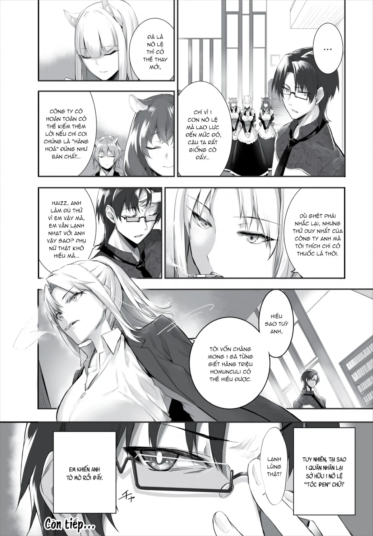 HentaiVN.net - Ảnh 21 - Nô lệ tai mèo - Chap 16