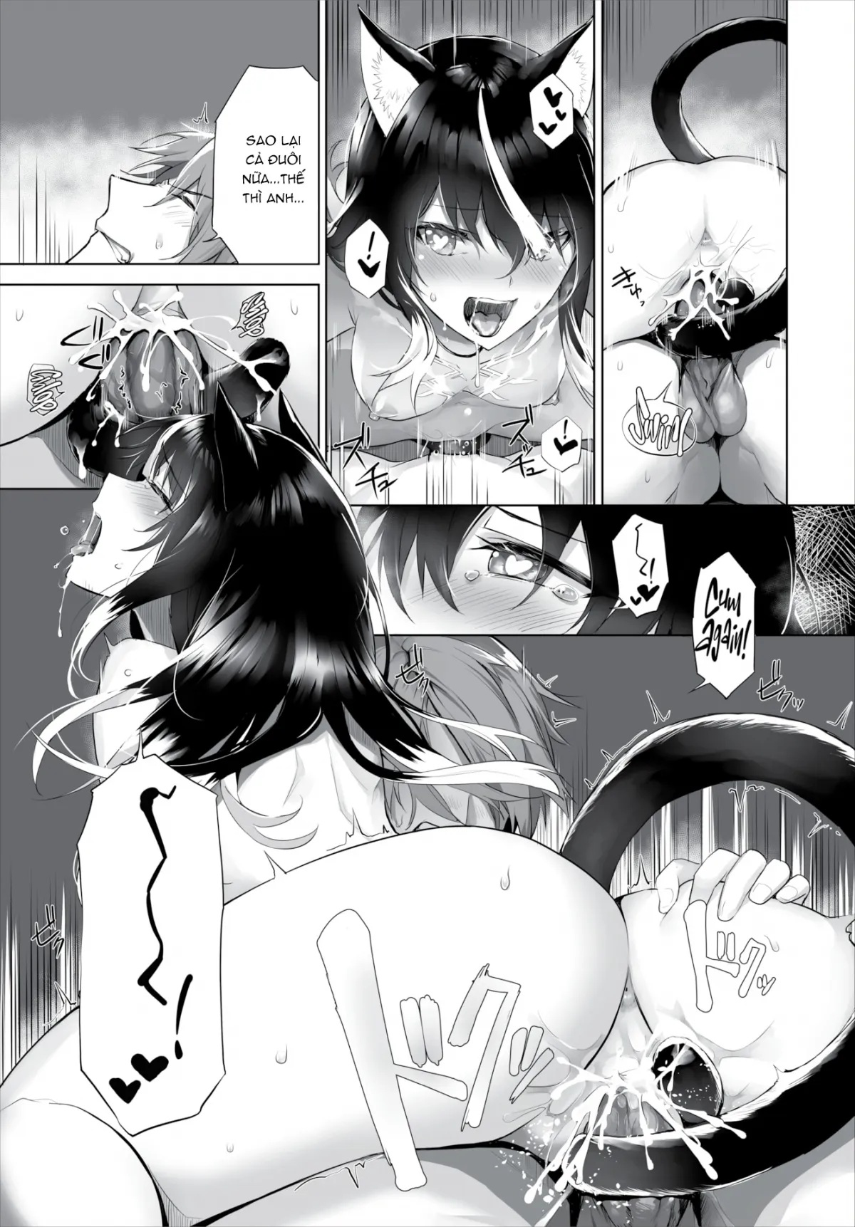 HentaiVN.net - Ảnh 27 - Nô lệ tai mèo - Chap 17