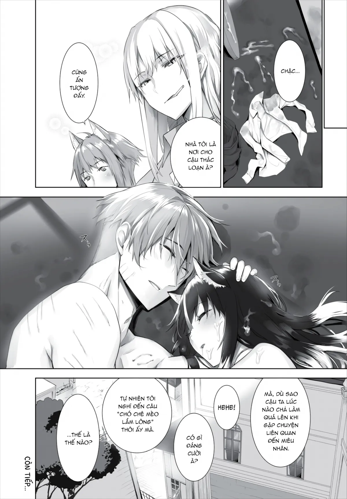 HentaiVN.net - Ảnh 28 - Nô lệ tai mèo - Chap 17
