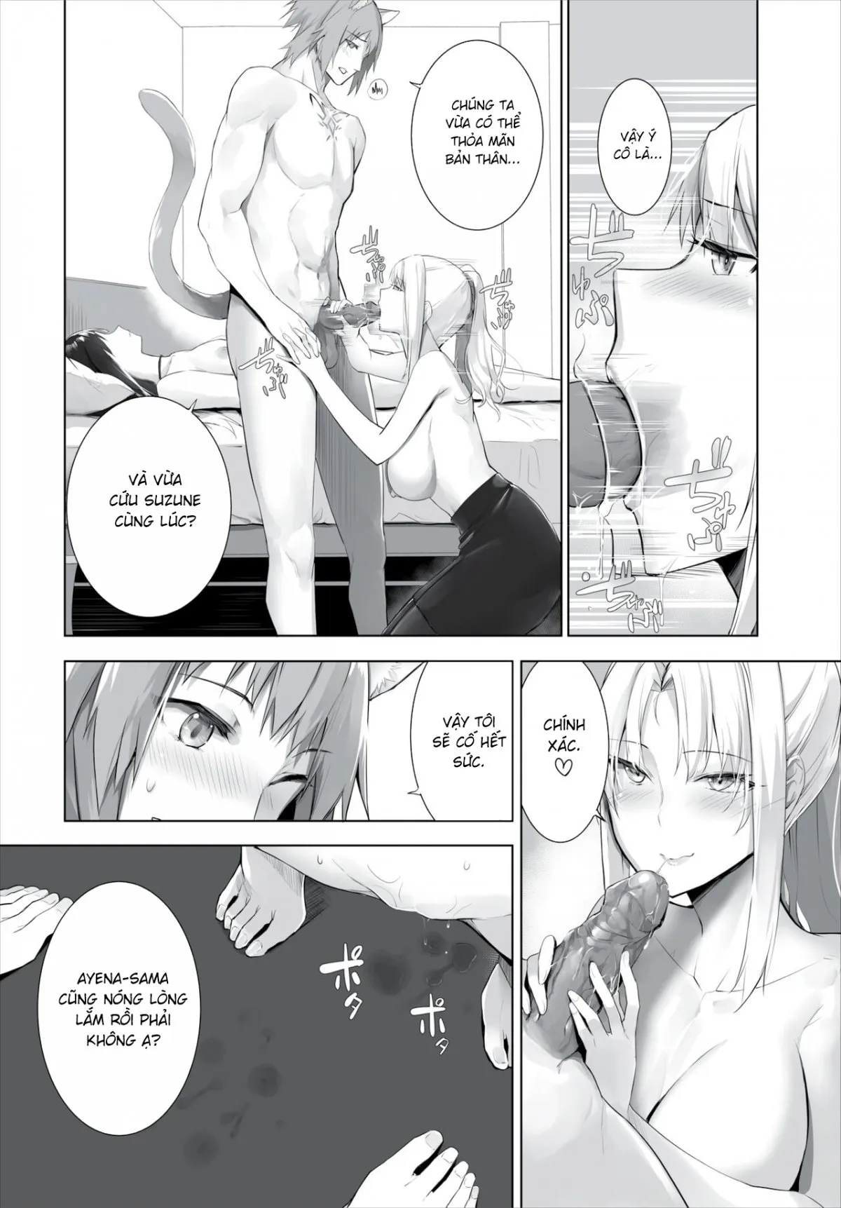HentaiVN.net - Ảnh 11 - Nô lệ tai mèo - Chap 17