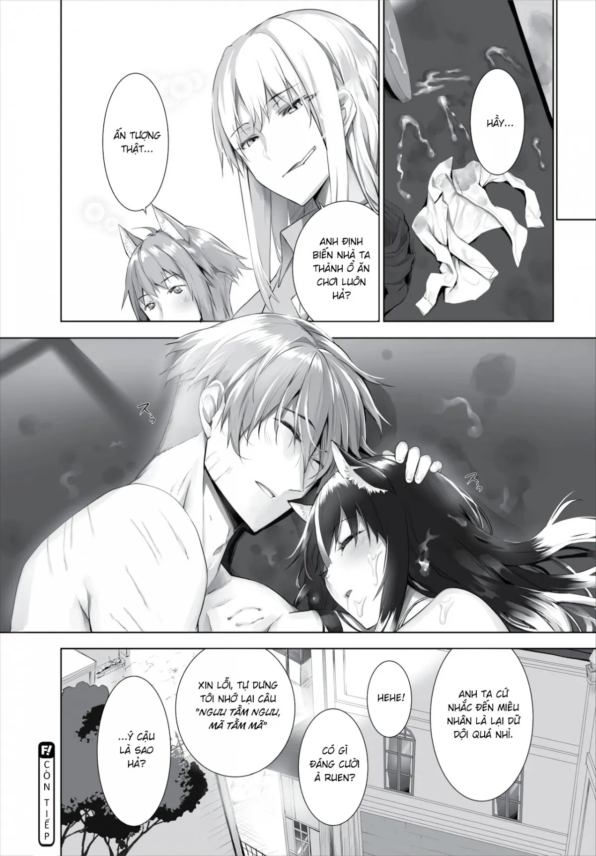 HentaiVN.net - Ảnh 27 - Nô lệ tai mèo - Chap 17