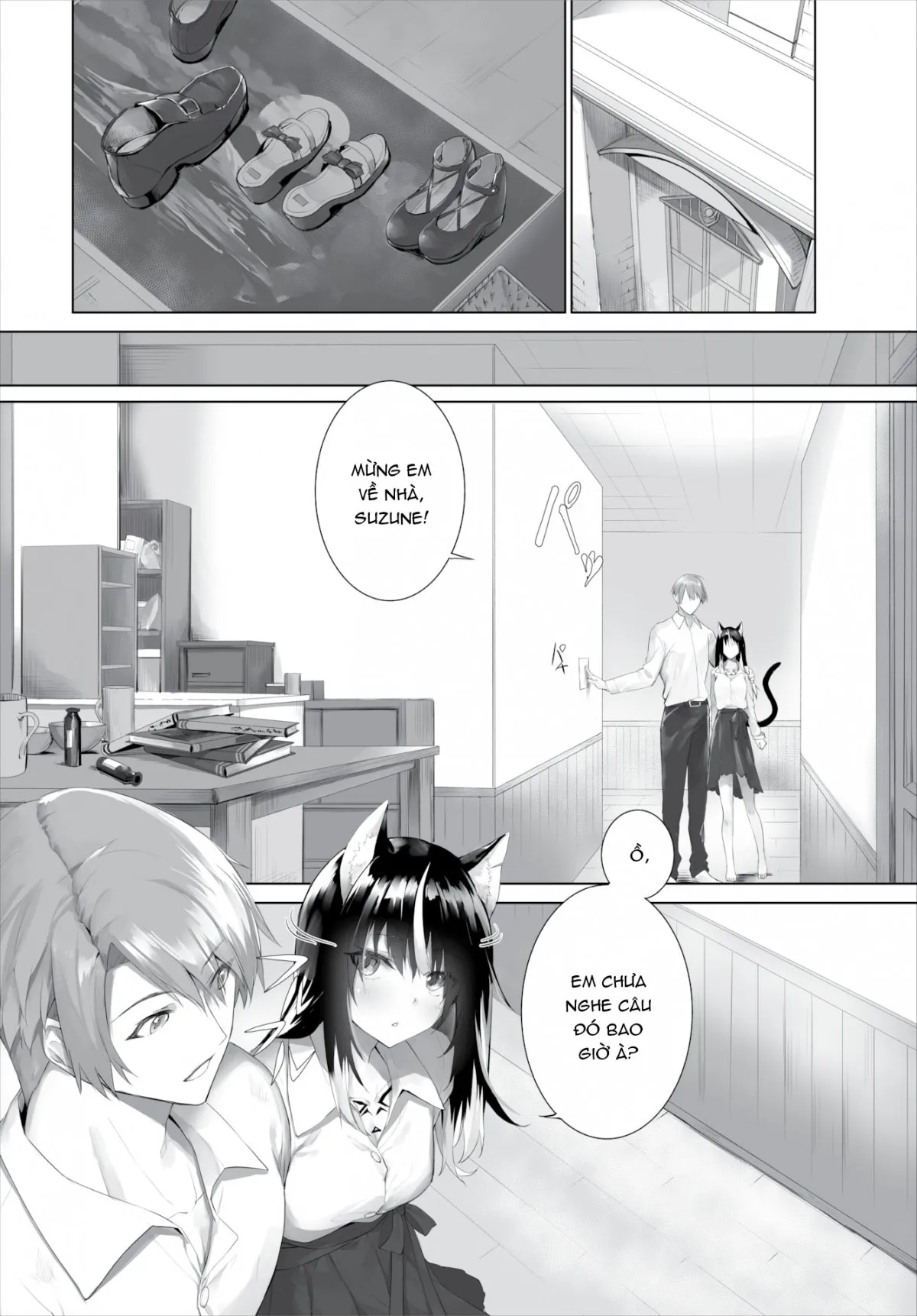 HentaiVN.net - Ảnh 5 - Nô lệ tai mèo - Chap 18