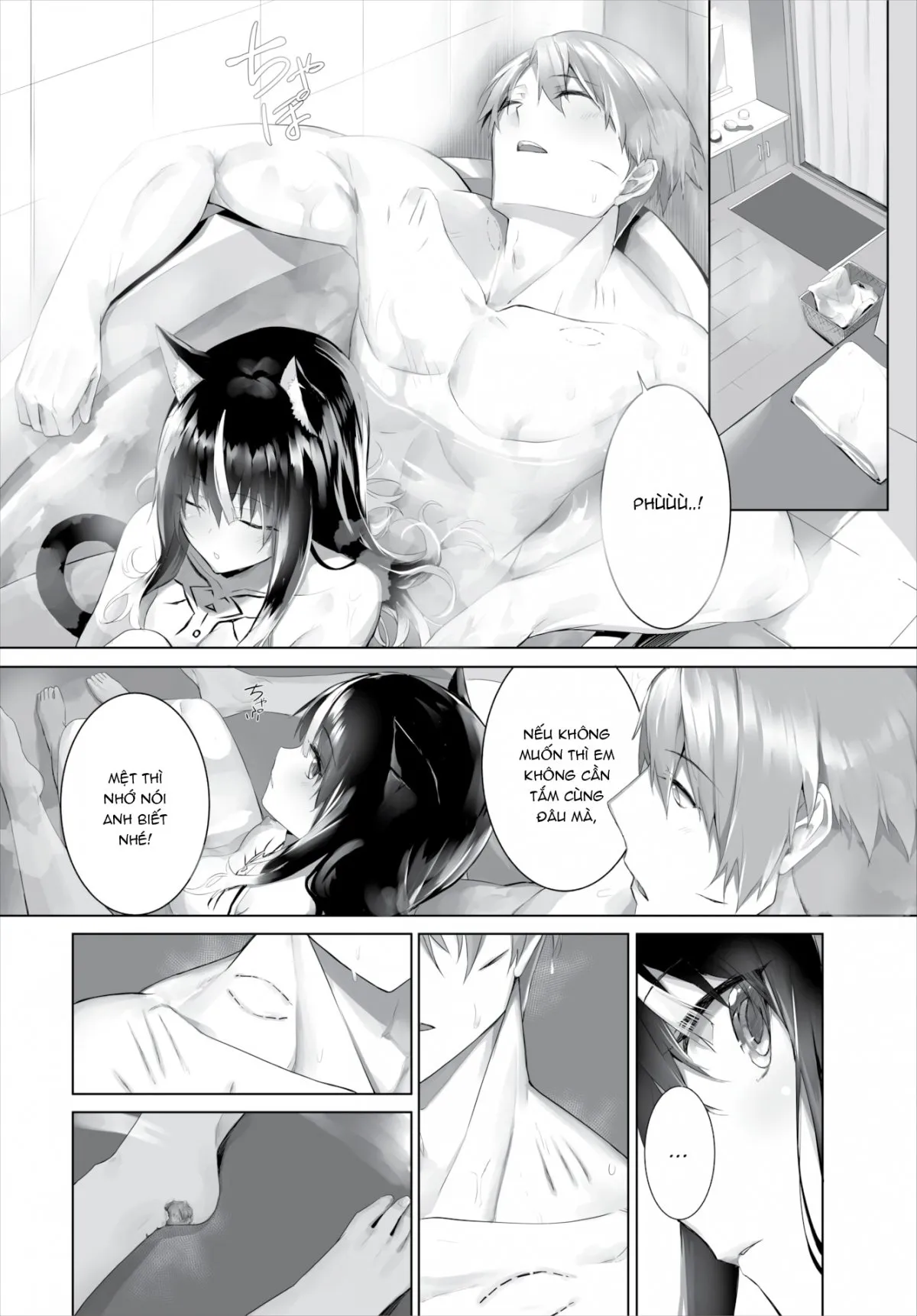HentaiVN.net - Ảnh 7 - Nô lệ tai mèo - Chap 18