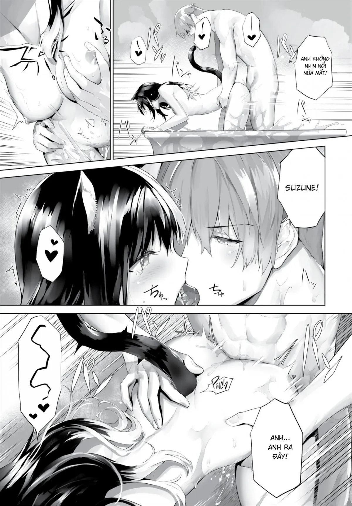 HentaiVN.net - Ảnh 12 - Nô lệ tai mèo - Chap 18