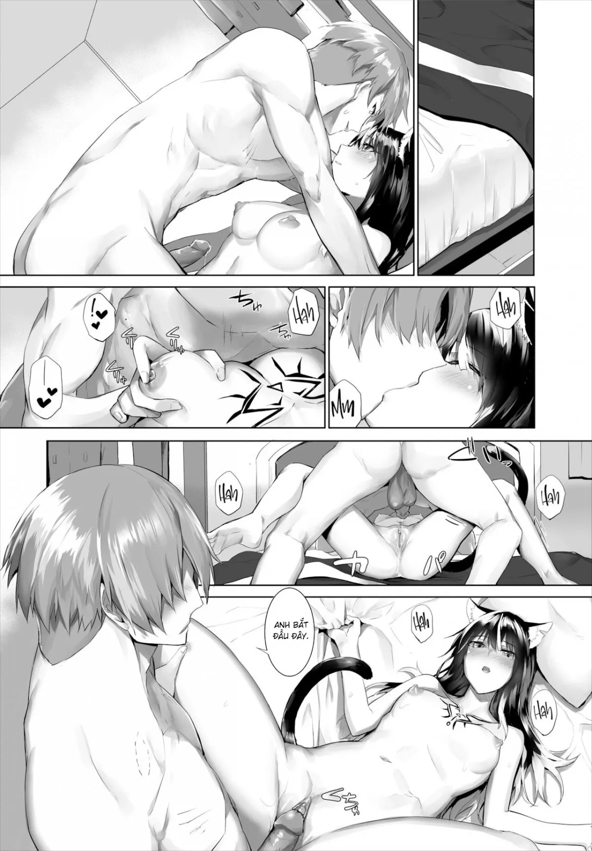 HentaiVN.net - Ảnh 15 - Nô lệ tai mèo - Chap 18