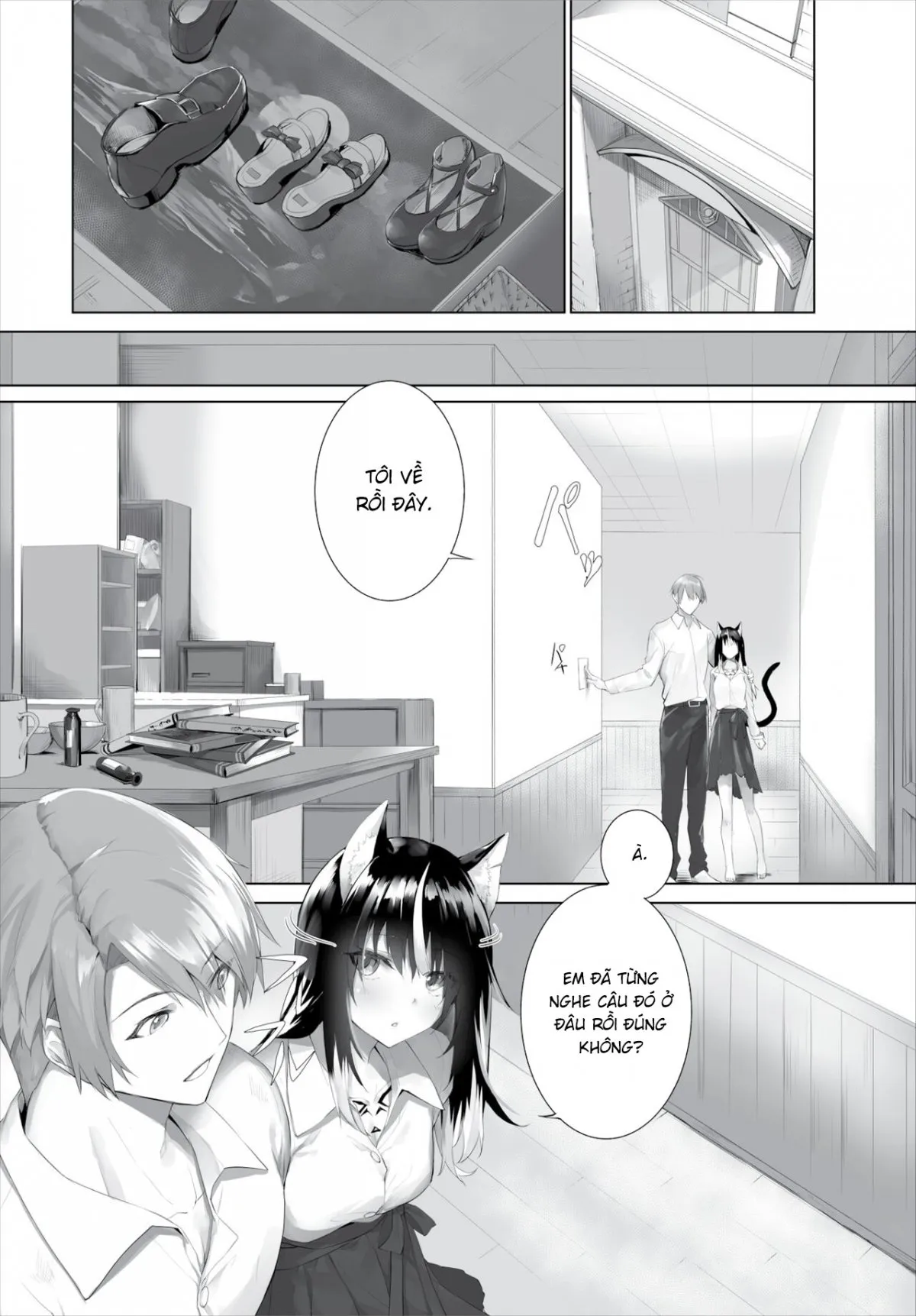 HentaiVN.net - Ảnh 5 - Nô lệ tai mèo - Chap 18