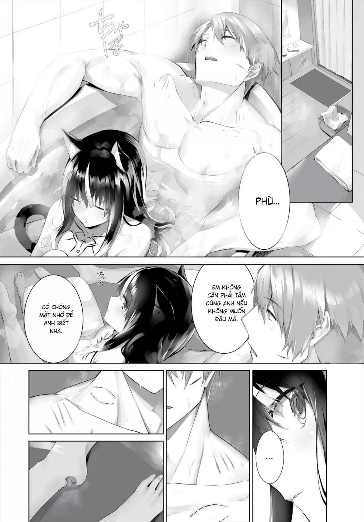 HentaiVN.net - Ảnh 7 - Nô lệ tai mèo - Chap 18