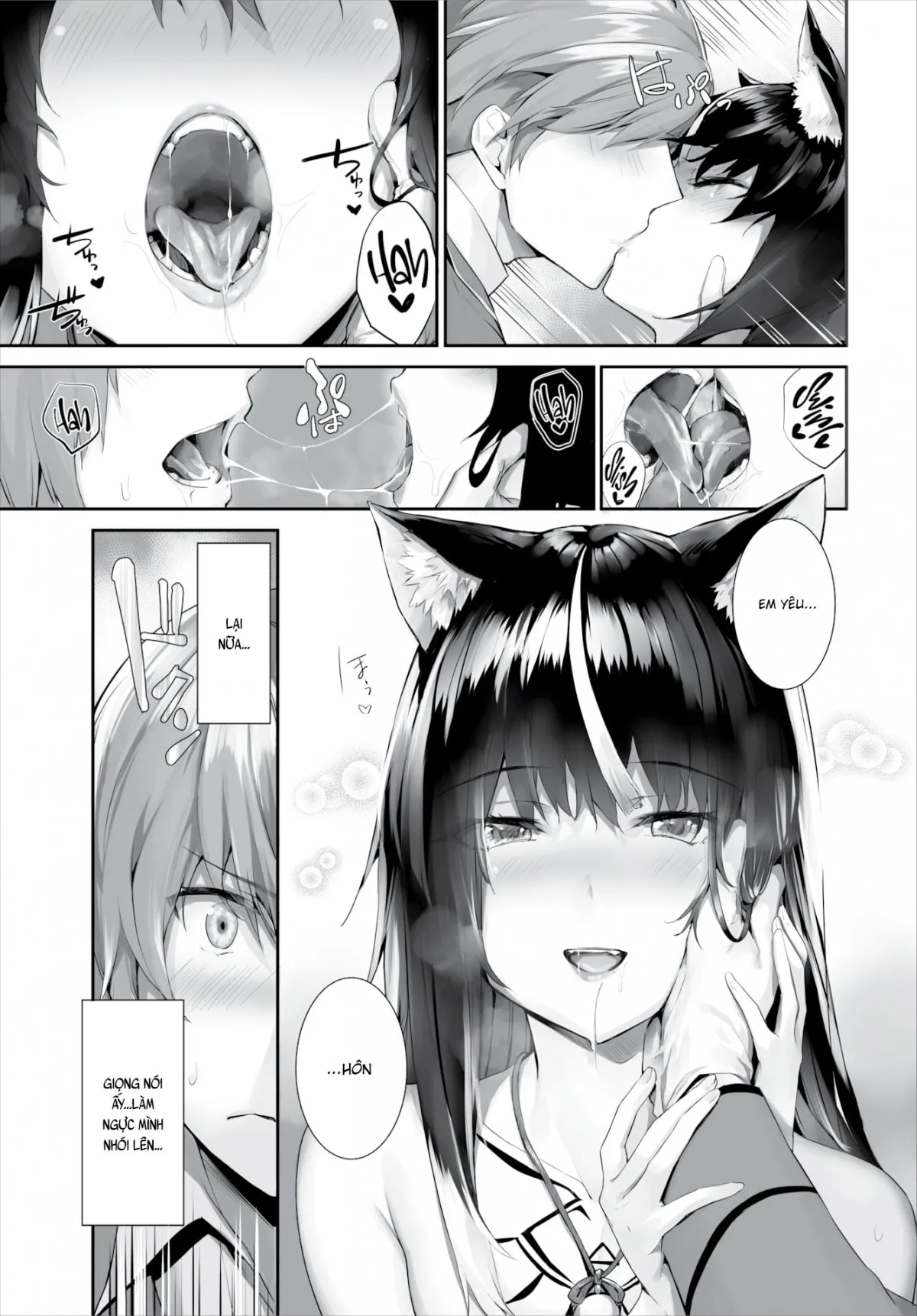 HentaiVN.net - Ảnh 10 - Nô lệ tai mèo - Chap 19