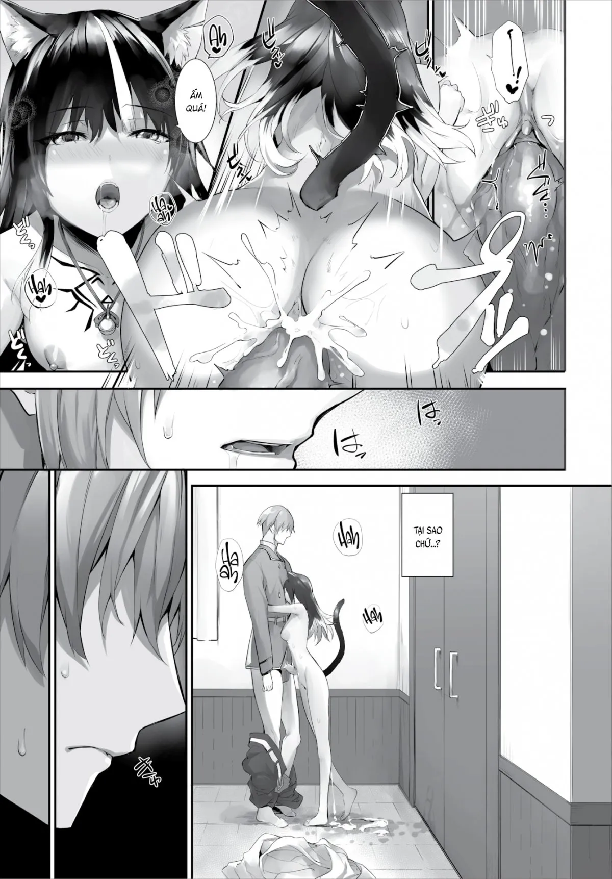 HentaiVN.net - Ảnh 12 - Nô lệ tai mèo - Chap 19