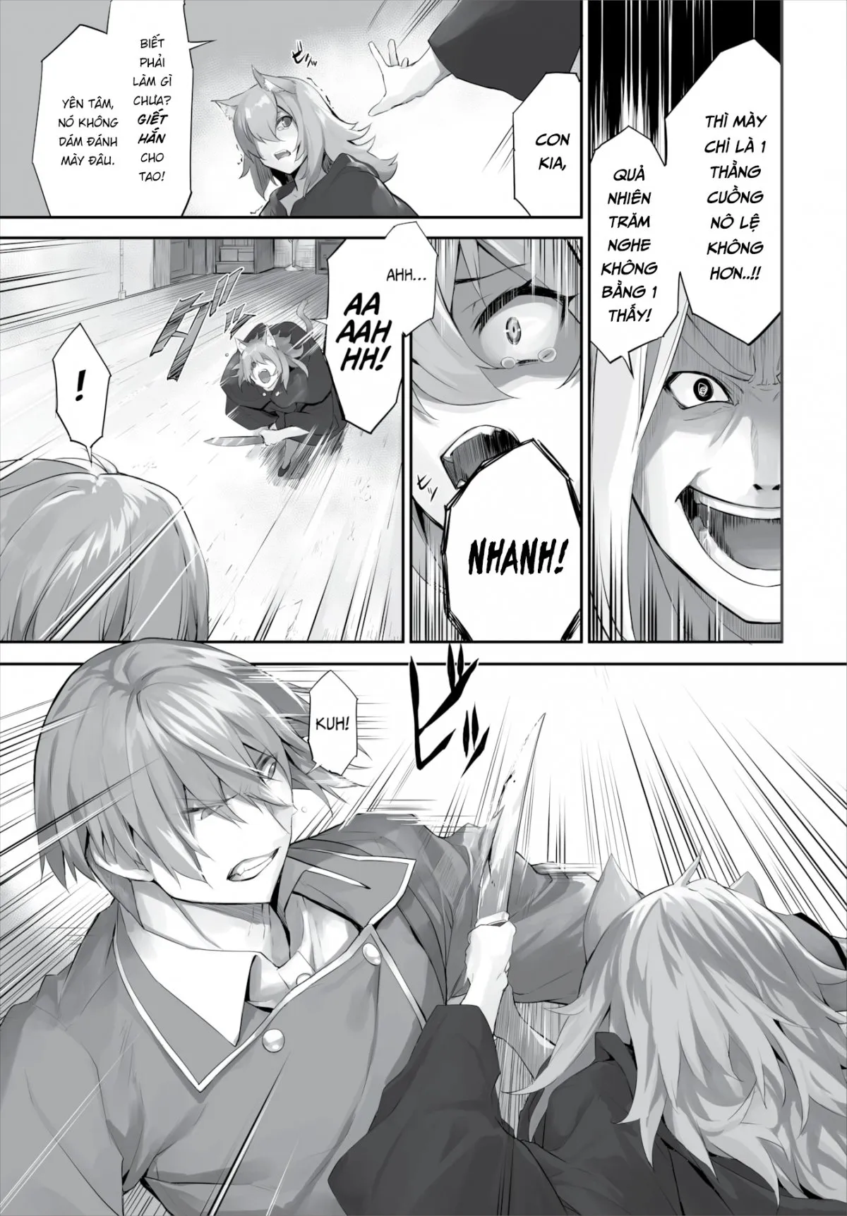 HentaiVN.net - Ảnh 18 - Nô lệ tai mèo - Chap 19