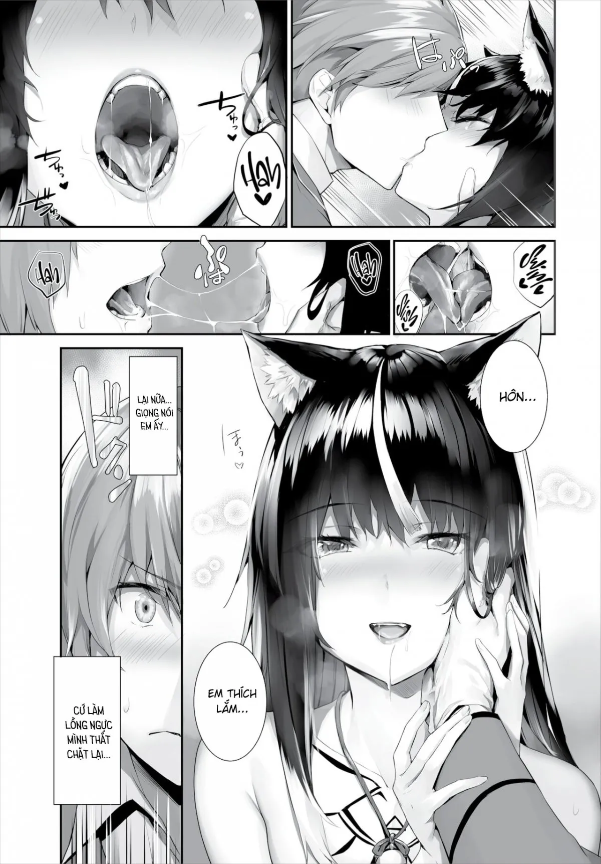 HentaiVN.net - Ảnh 10 - Nô lệ tai mèo - Chap 19