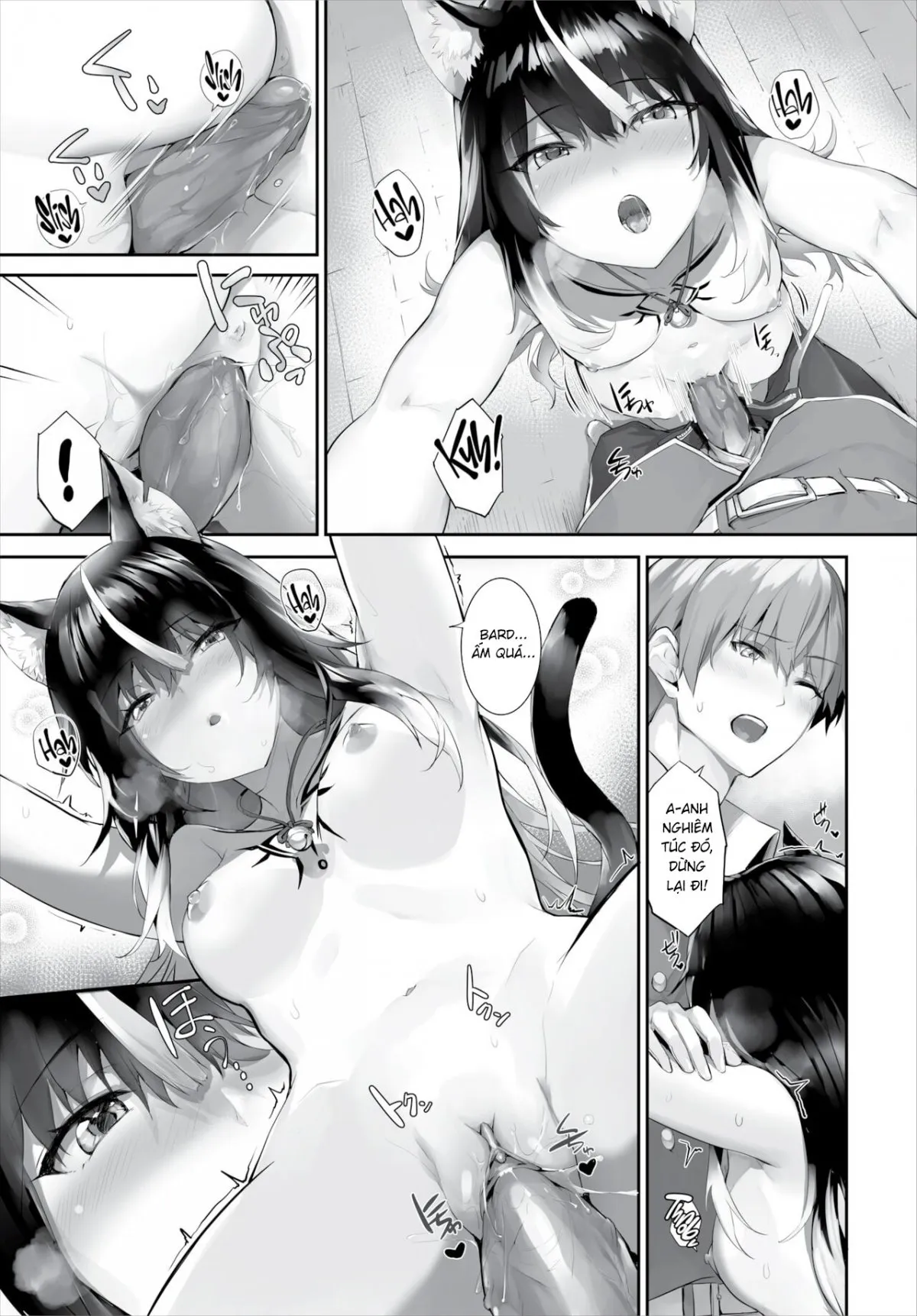HentaiVN.net - Ảnh 8 - Nô lệ tai mèo - Chap 19