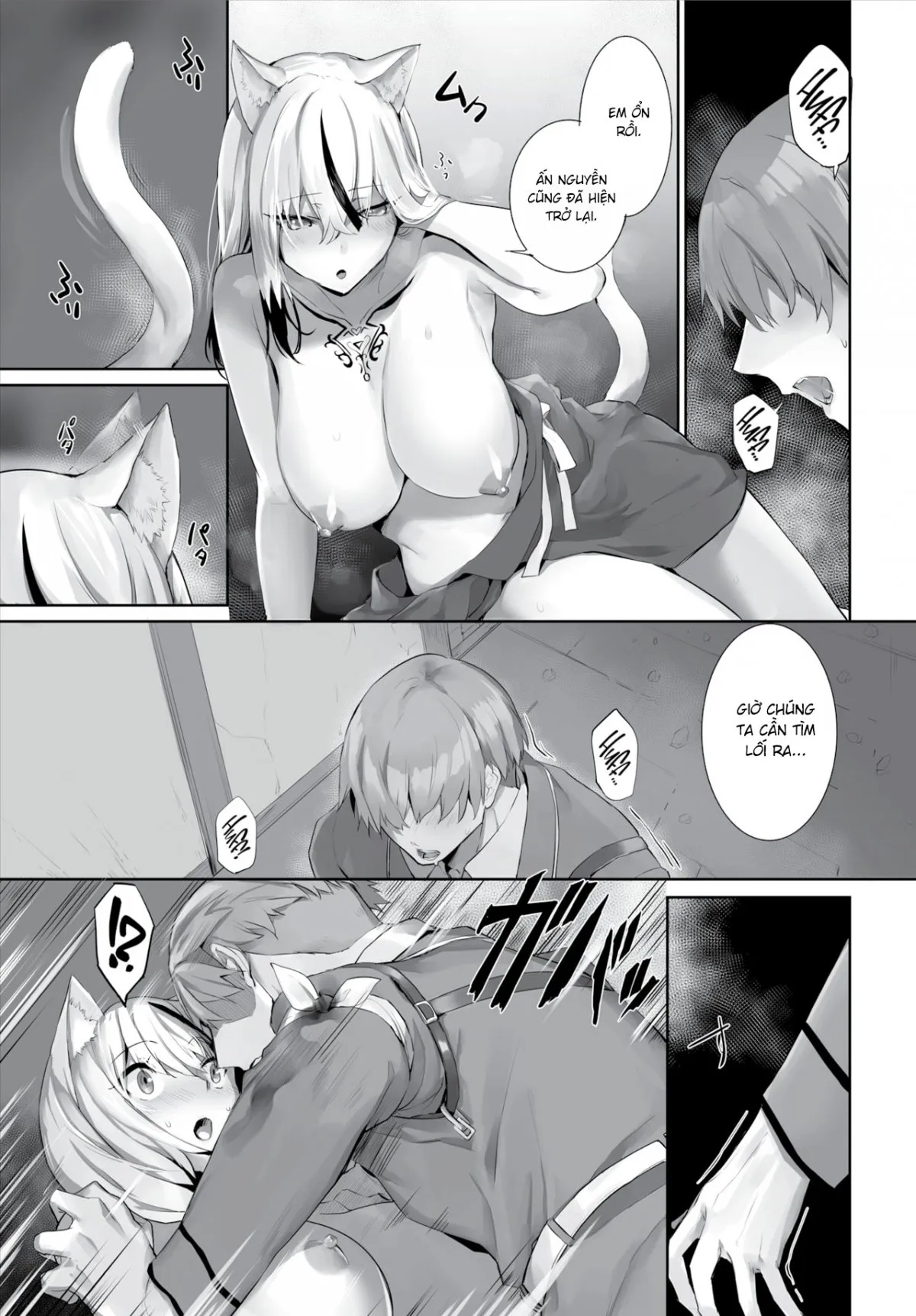 HentaiVN.net - Ảnh 12 - Nô lệ tai mèo - Chap 20