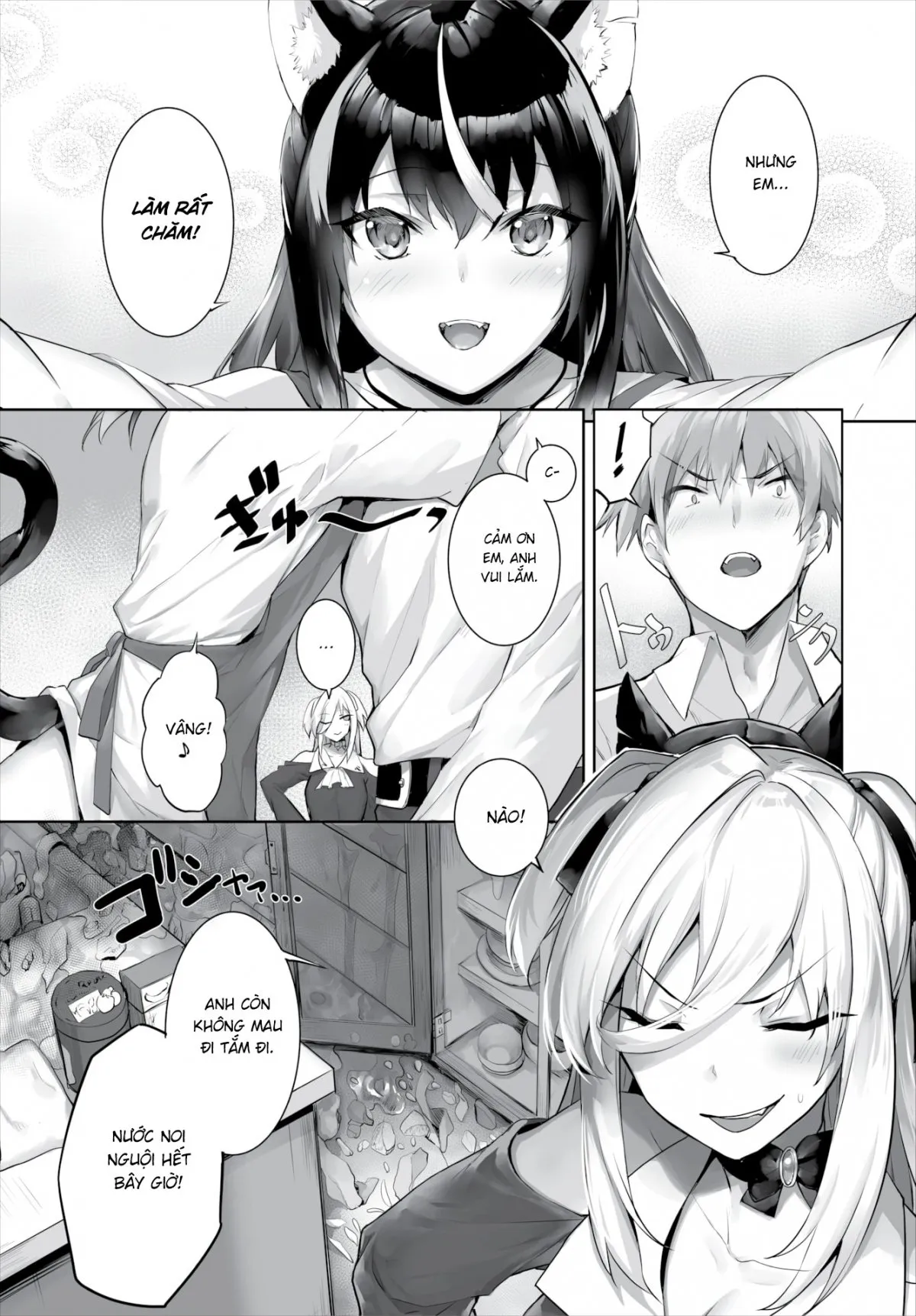 HentaiVN.net - Ảnh 6 - Nô lệ tai mèo - Chap 21