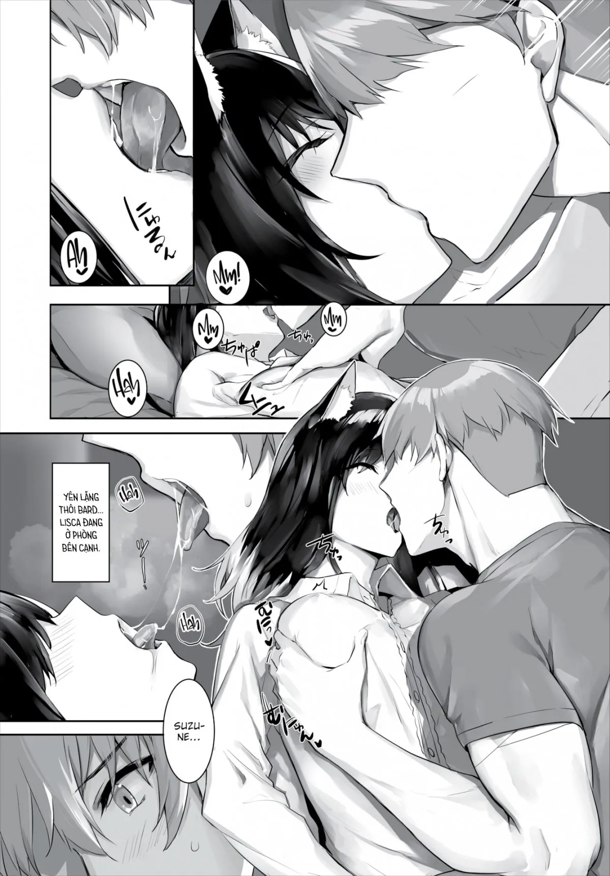 HentaiVN.net - Ảnh 9 - Nô lệ tai mèo - Chap 21