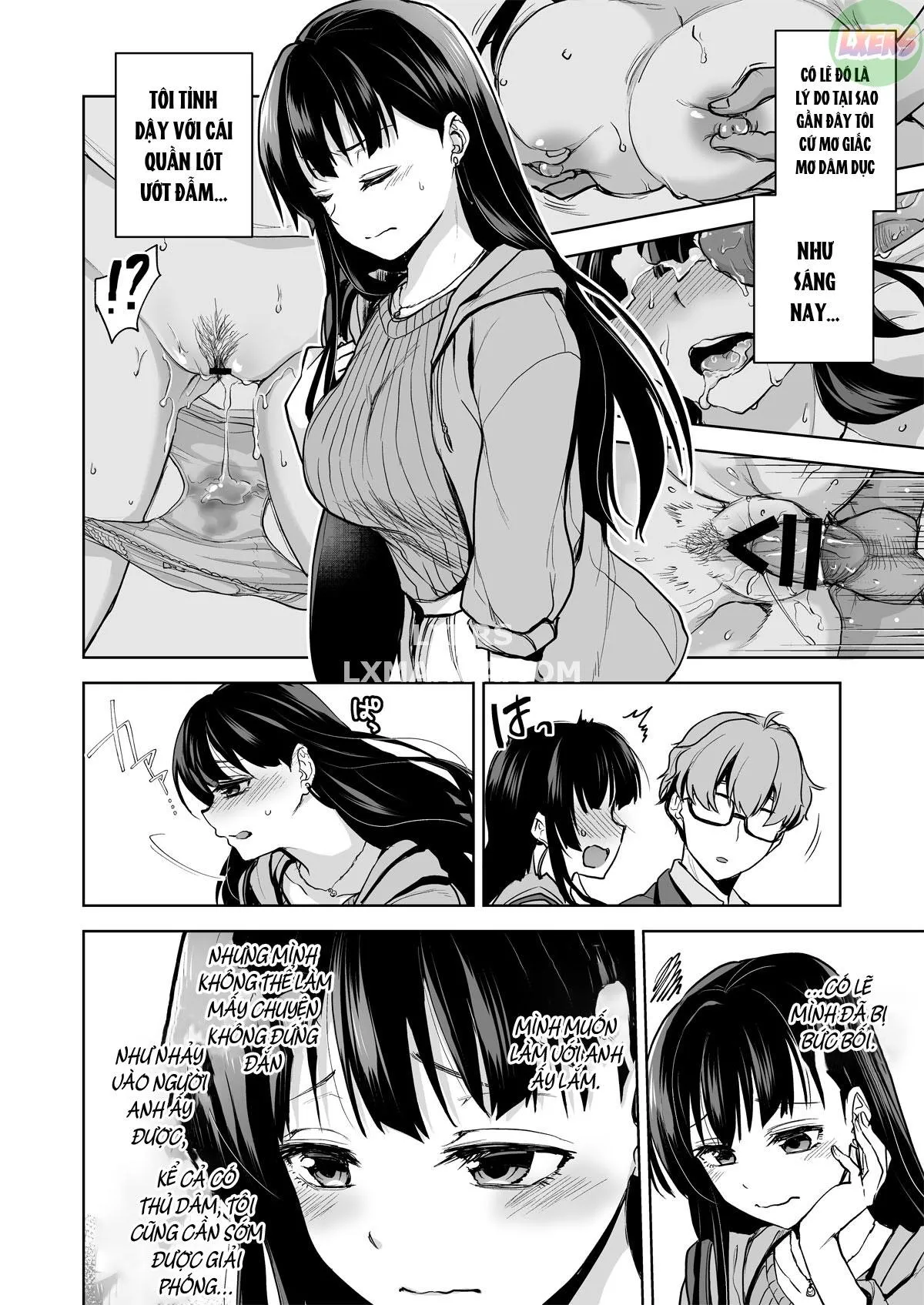HentaiVN.net - Ảnh 7 - Kí ức nhục nhã [Omoide Wa Yogosareru -Bijin Na Kanojo Ga Ochiru Made-, Disgraced Memories -Until His Beautiful Girlfriend Gives In-] - Chap 1