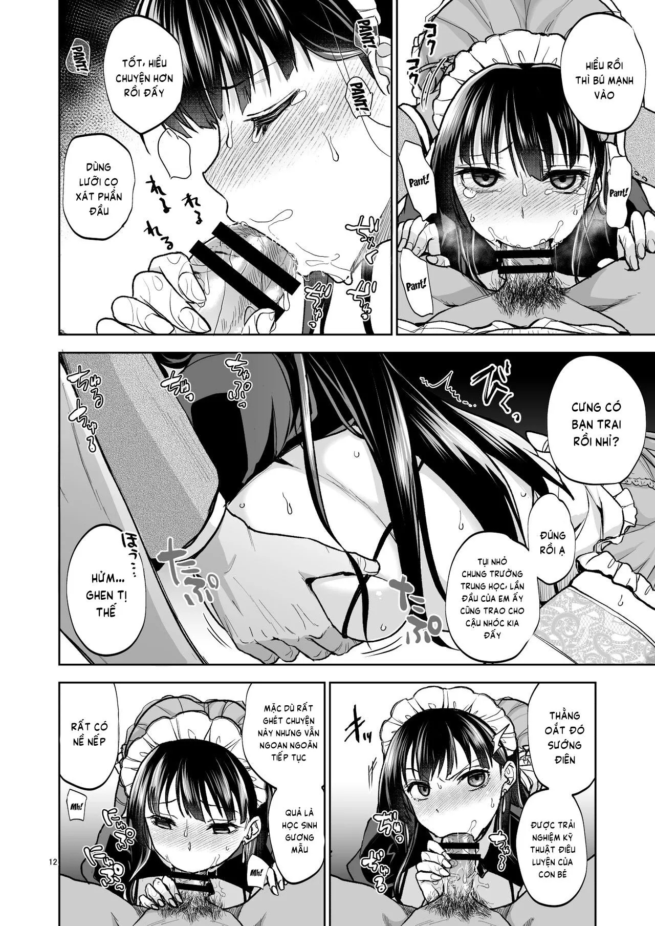 HentaiVN.net - Ảnh 12 - Kí ức nhục nhã [Omoide Wa Yogosareru -Bijin Na Kanojo Ga Ochiru Made-, Disgraced Memories -Until His Beautiful Girlfriend Gives In-] - Chap 2