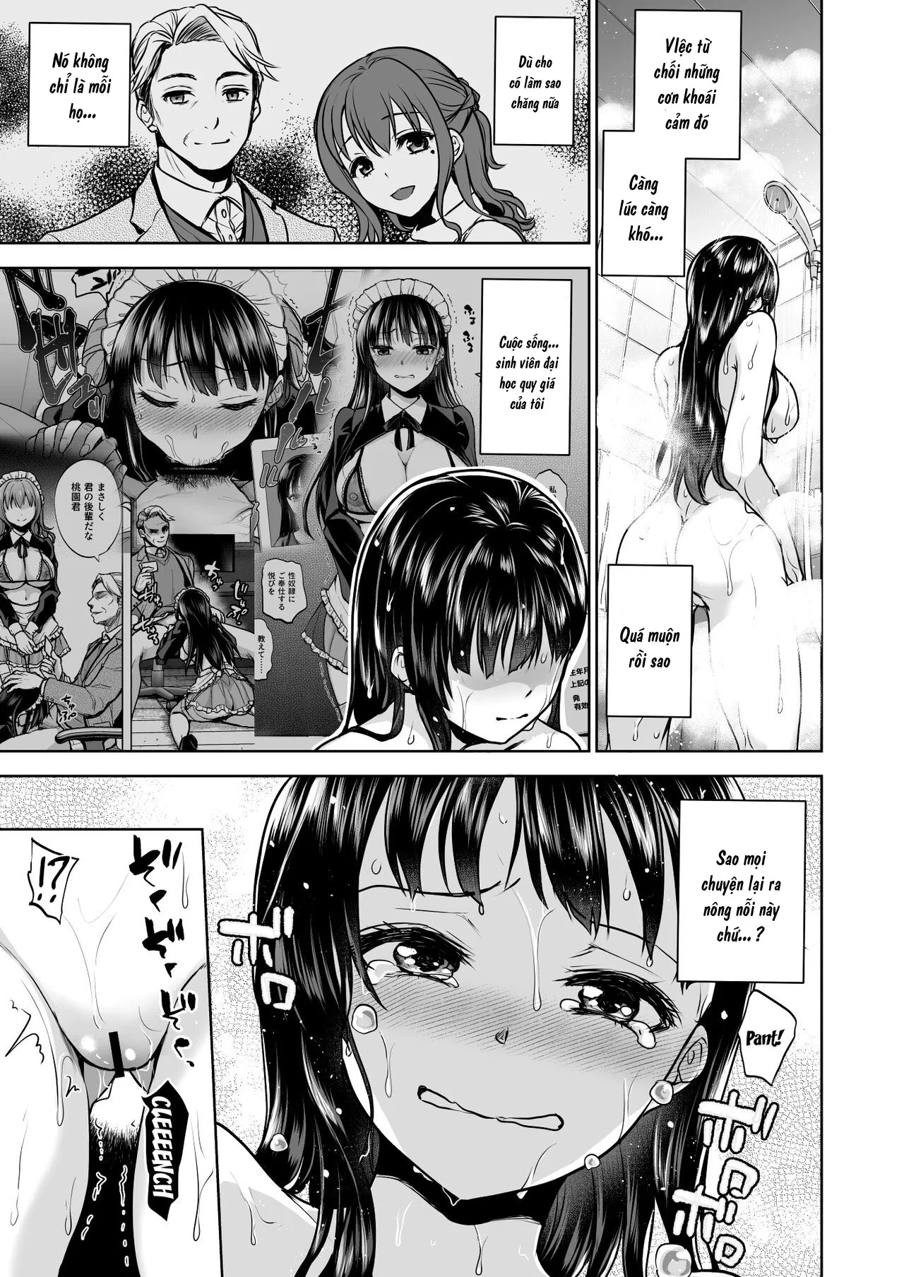 HentaiVN.net - Ảnh 35 - Kí ức nhục nhã [Omoide Wa Yogosareru -Bijin Na Kanojo Ga Ochiru Made-, Disgraced Memories -Until His Beautiful Girlfriend Gives In-] - Chap 2