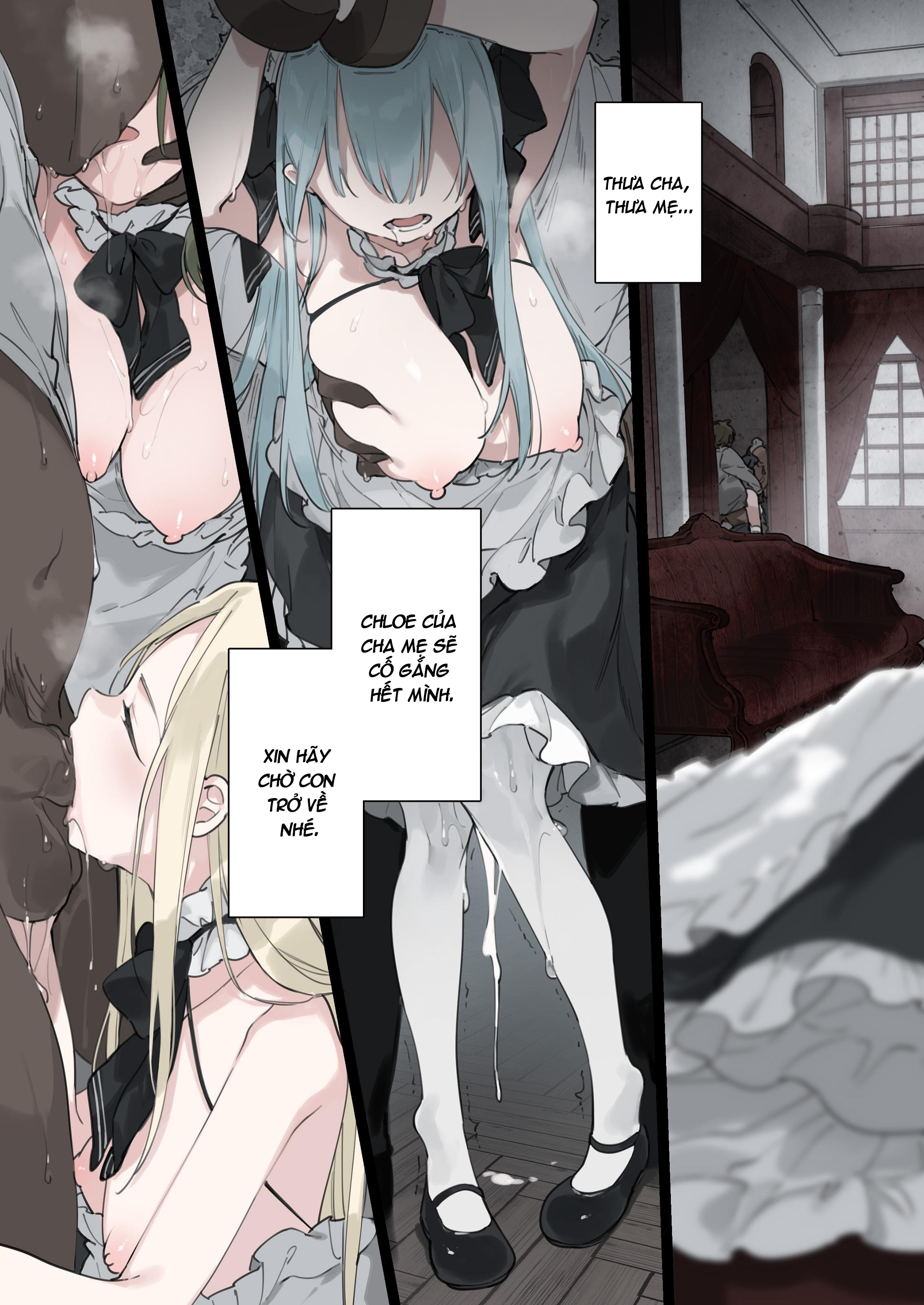 HentaiVN.net - Ảnh 65 - A Noble Maid Surrender - Oneshot
