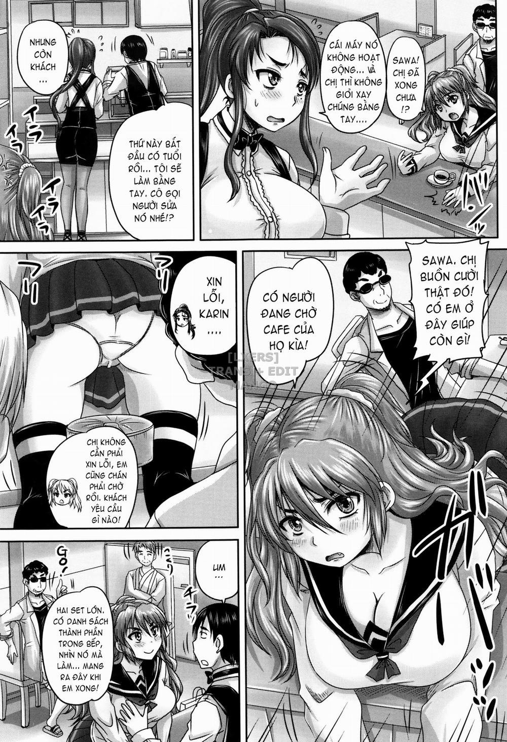 HentaiVN.net - Ảnh 4 - Married Meat Slave Cafe [Kissa Hitozuma Nikudorei] - Chap 3