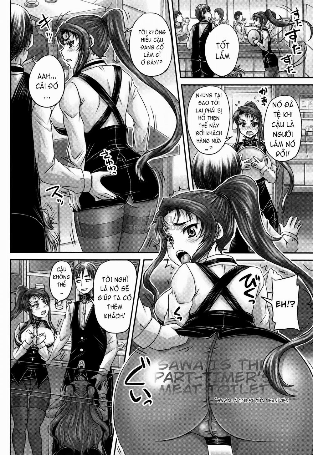 HentaiVN.net - Ảnh 11 - Married Meat Slave Cafe [Kissa Hitozuma Nikudorei] - Chap 4