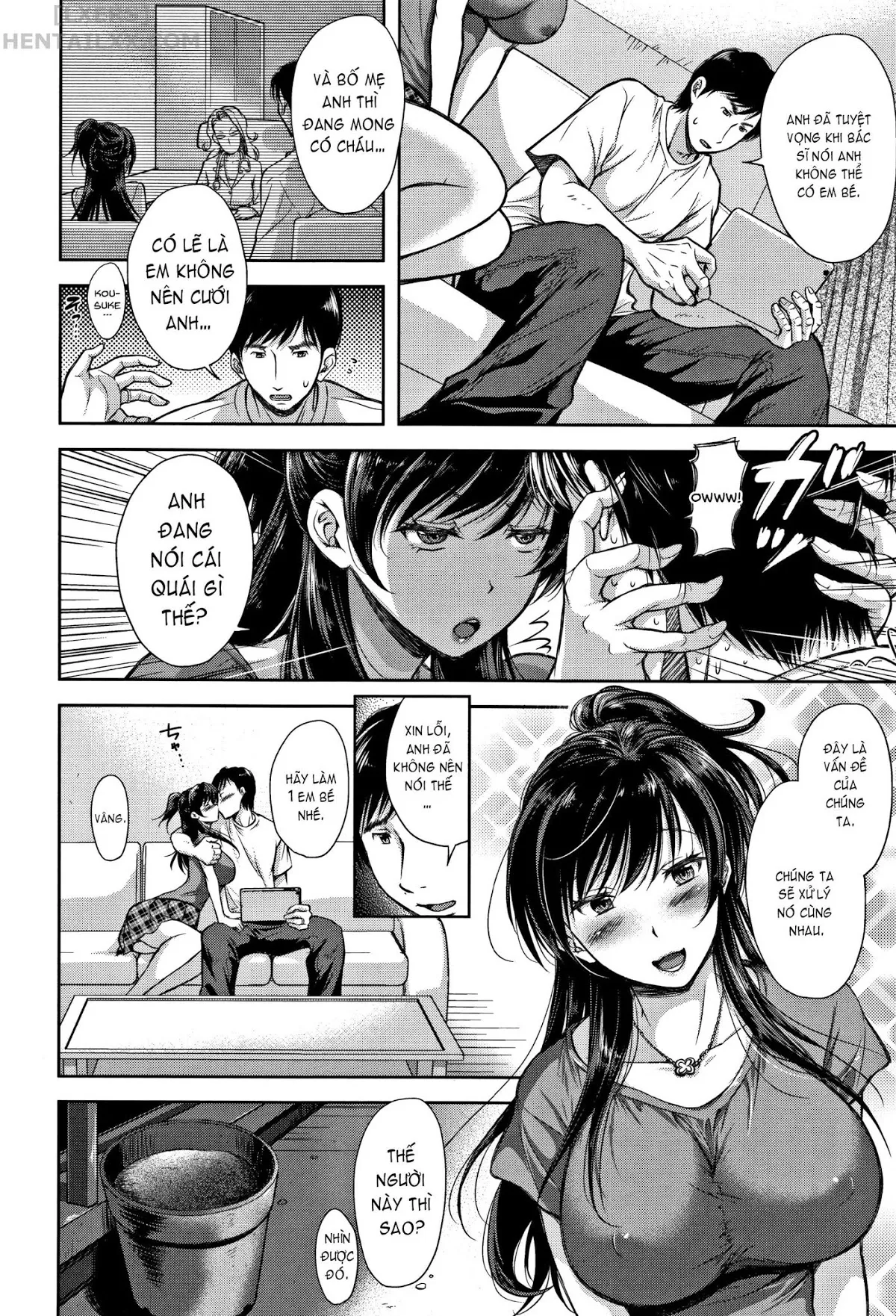 HentaiVN.net - Ảnh 10 - A Seedless Flowerpot [Tane no Nai Hachi] - Chap 1