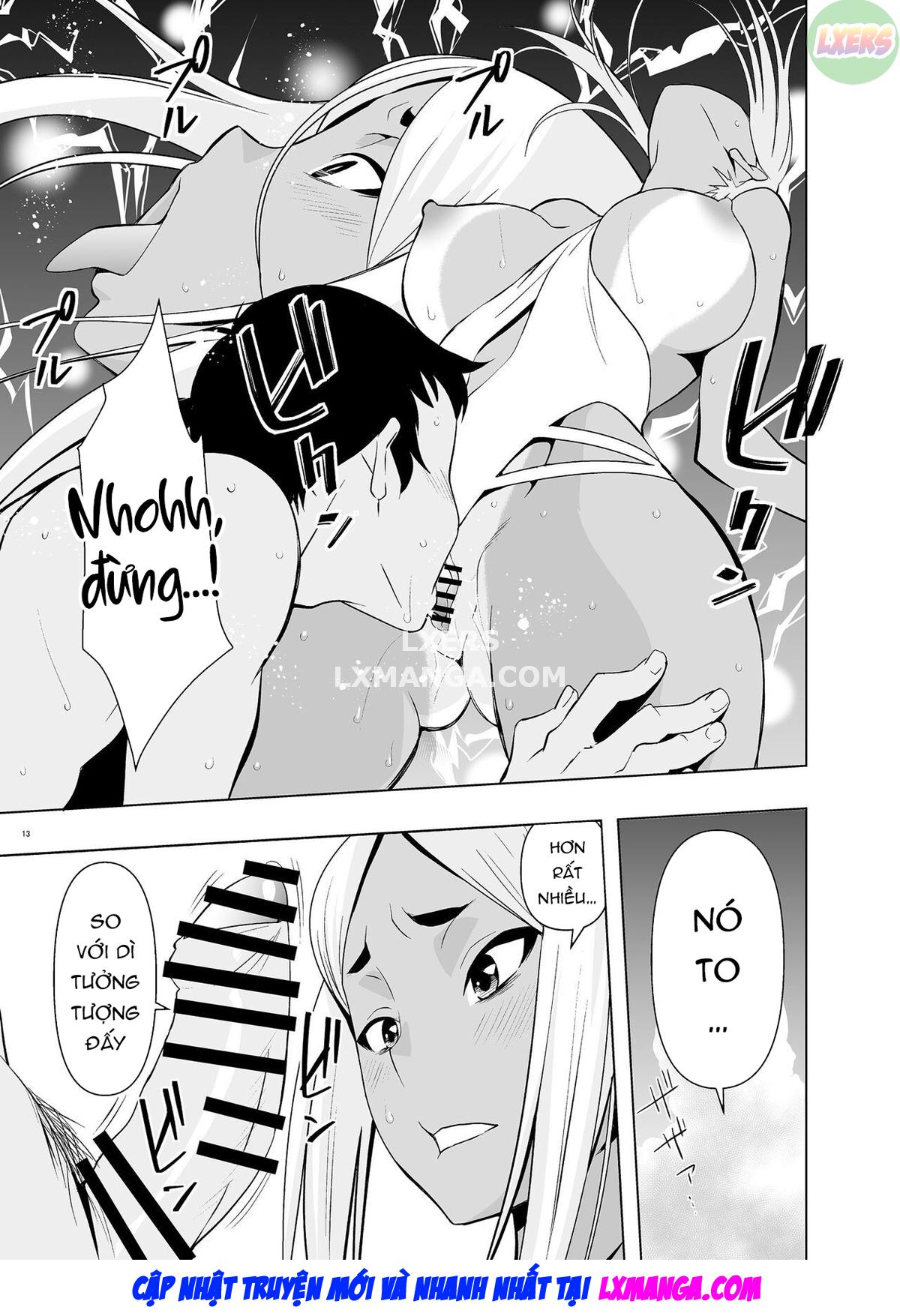 HentaiVN.net - Ảnh 11 - Kỳ Nghỉ Hè Vui Vẻ Với Dì - Oneshot