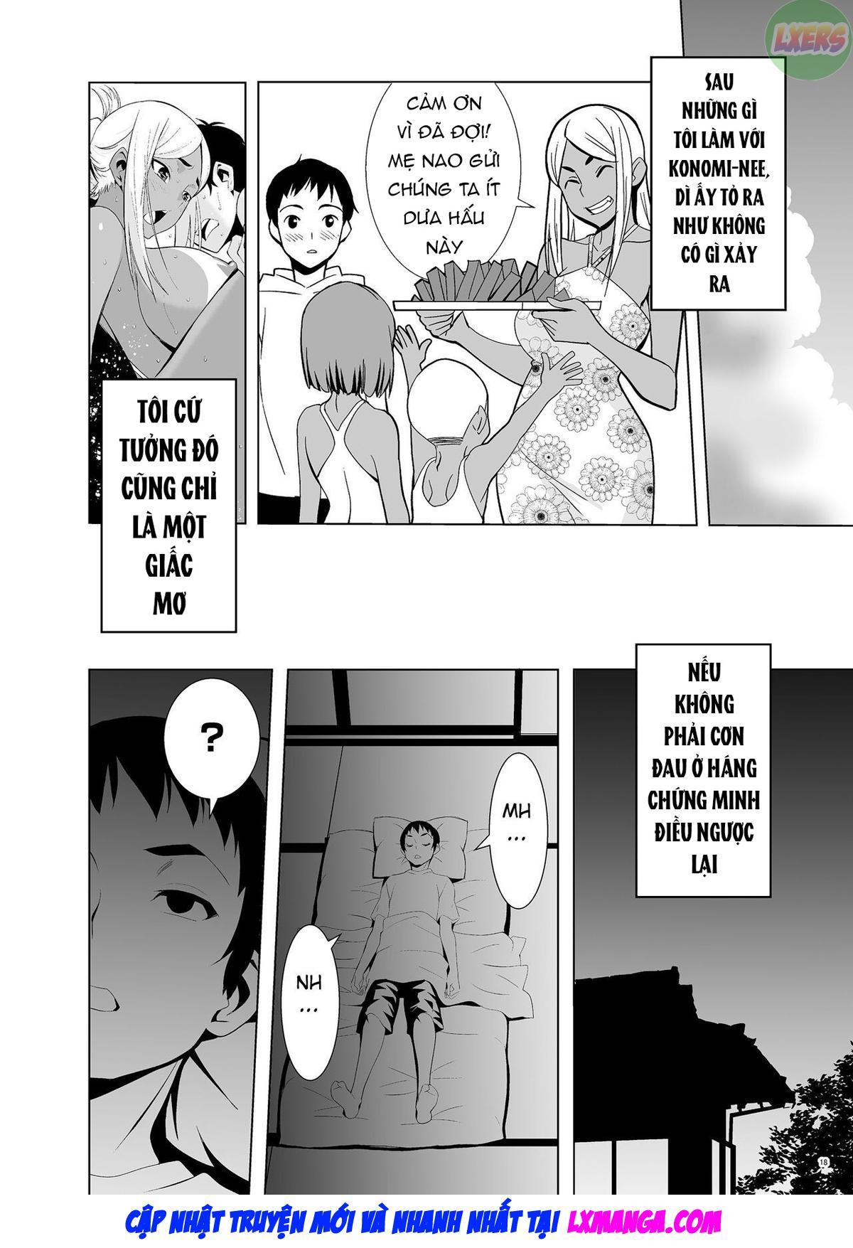 HentaiVN.net - Ảnh 16 - Kỳ Nghỉ Hè Vui Vẻ Với Dì - Oneshot