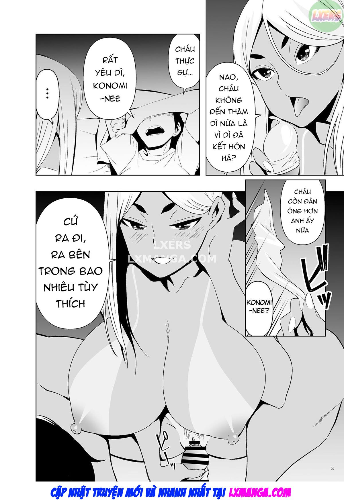 HentaiVN.net - Ảnh 18 - Kỳ Nghỉ Hè Vui Vẻ Với Dì - Oneshot