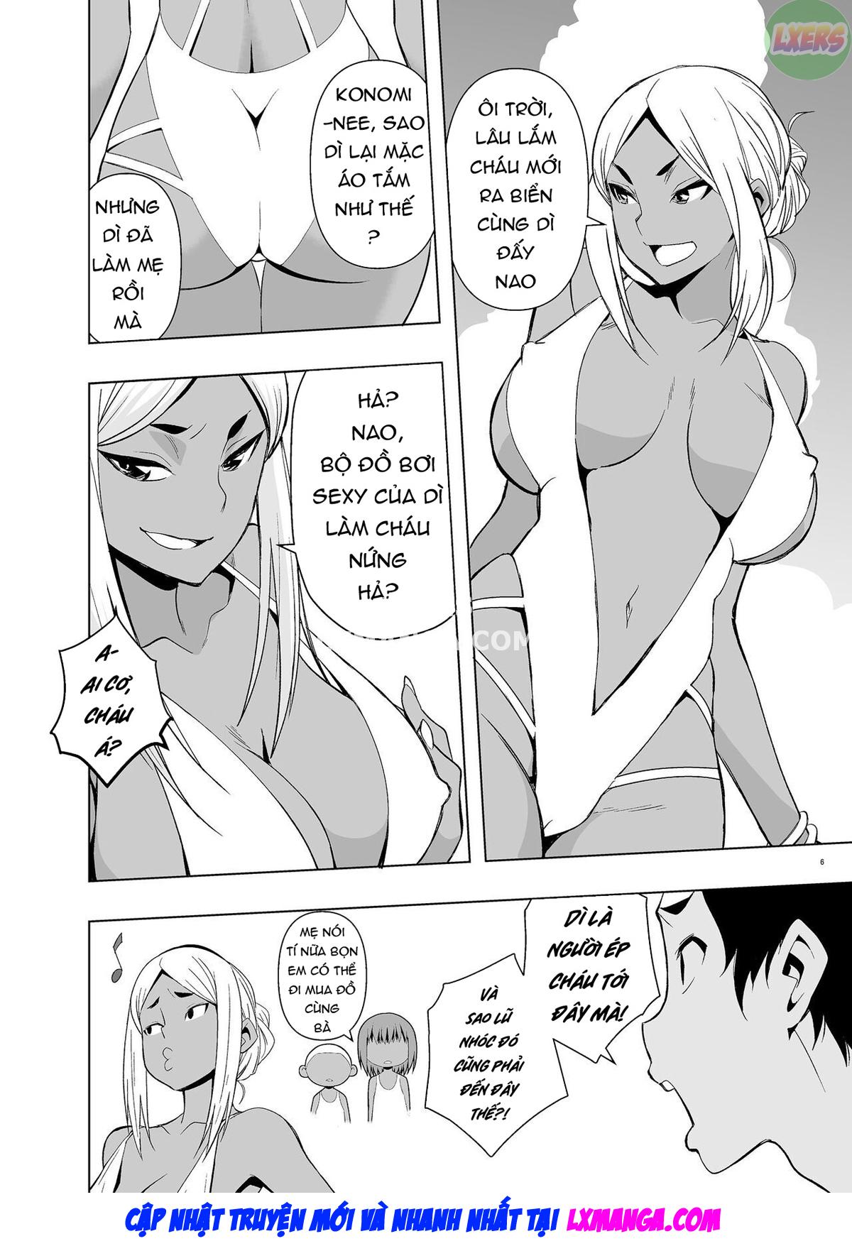 HentaiVN.net - Ảnh 4 - Kỳ Nghỉ Hè Vui Vẻ Với Dì - Oneshot