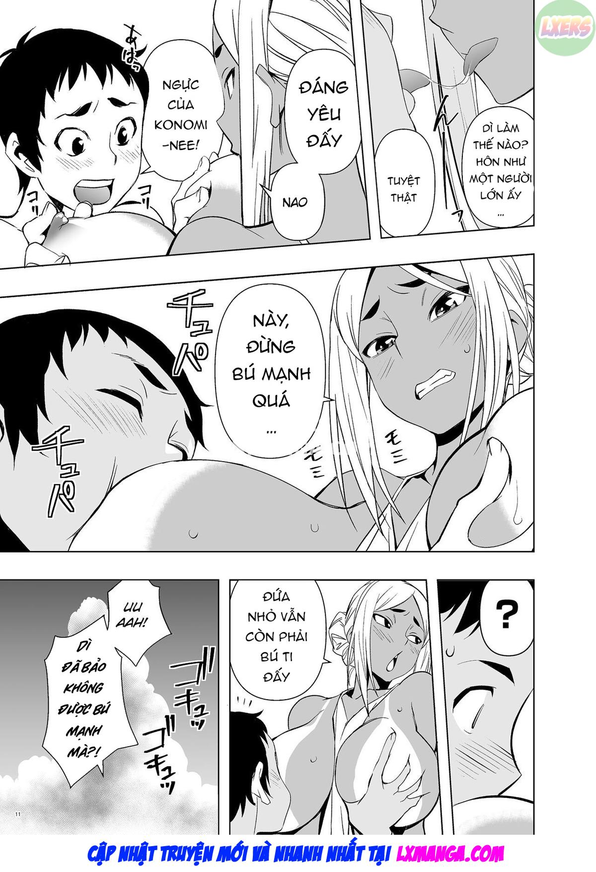 HentaiVN.net - Ảnh 9 - Kỳ Nghỉ Hè Vui Vẻ Với Dì - Oneshot