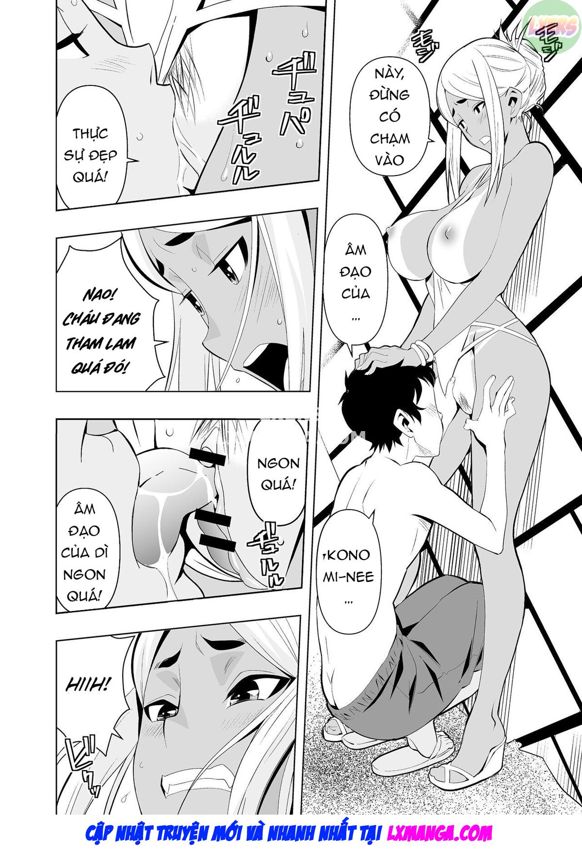 HentaiVN.net - Ảnh 10 - Kỳ Nghỉ Hè Vui Vẻ Với Dì - Oneshot