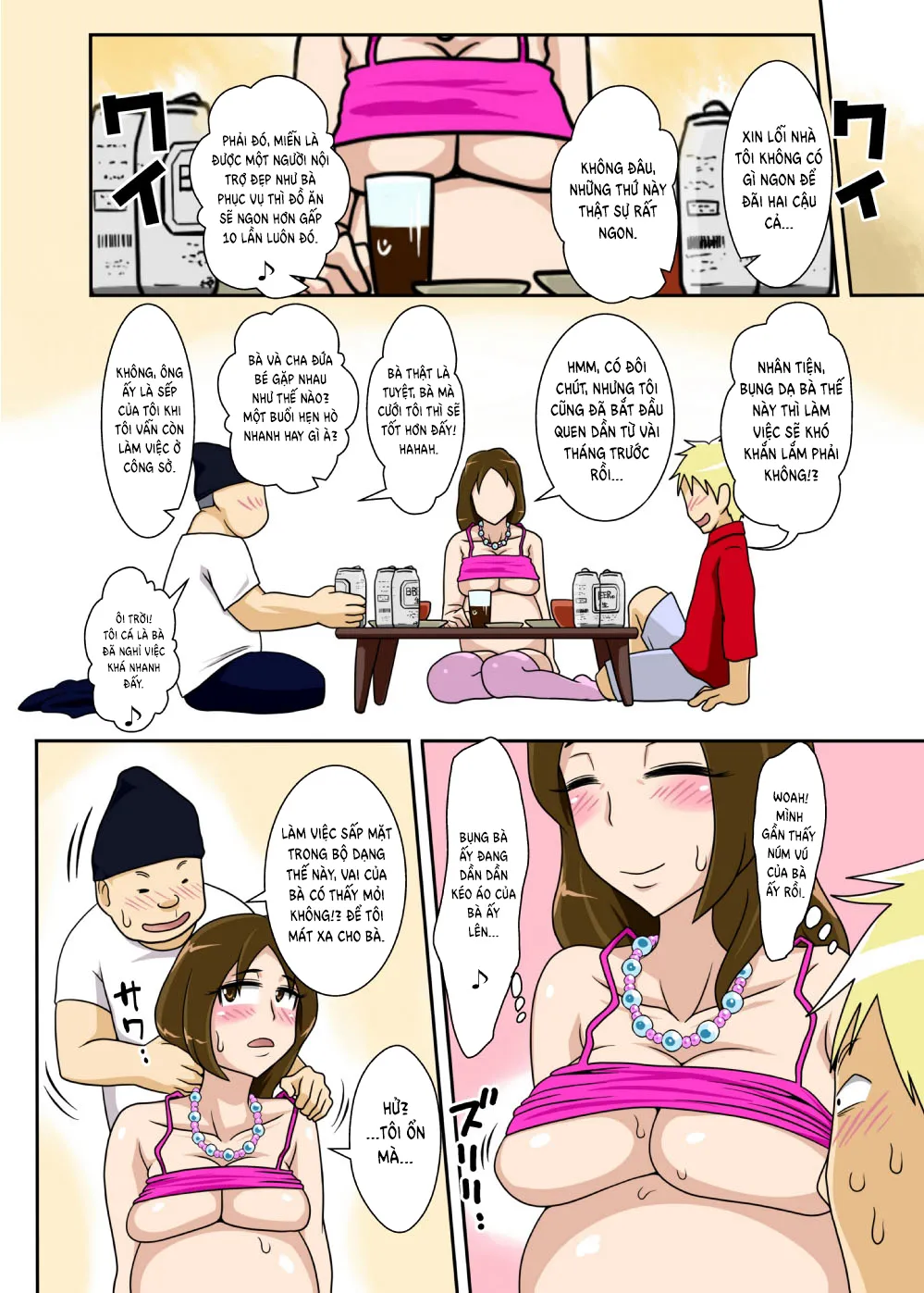 HentaiVN.net - Ảnh 30 - Tsuma no Botebara Noukou Sex [Okazu wa Kyou mo] - Oneshot