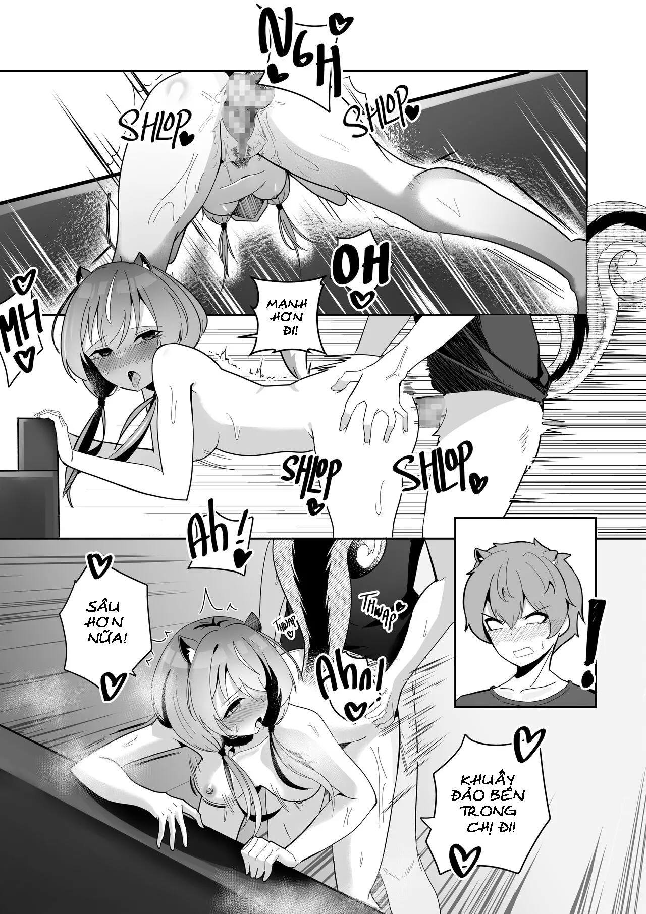 HentaiVN.net - Ảnh 13 - Risu vào mùa giao phối - Oneshot