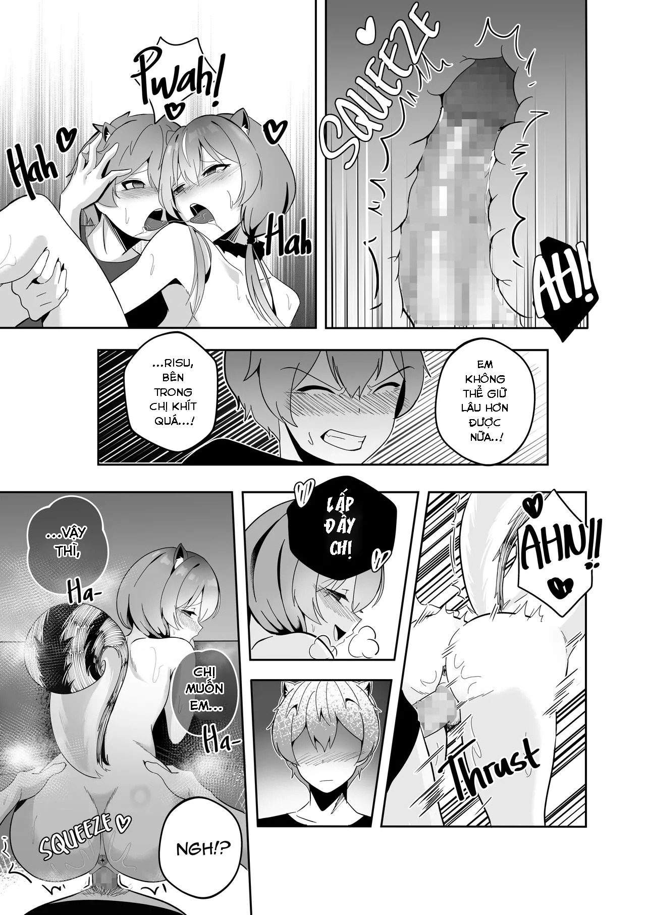 HentaiVN.net - Ảnh 15 - Risu vào mùa giao phối - Oneshot