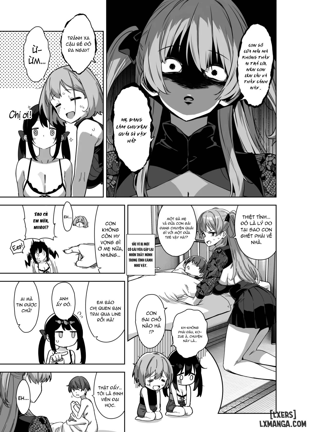 HentaiVN.net - Ảnh 14 - Natsu to Inaka to Yuuwaku shite kuru Dekkai Oshiego 3 + C106 Bonus Book - Chap 1.