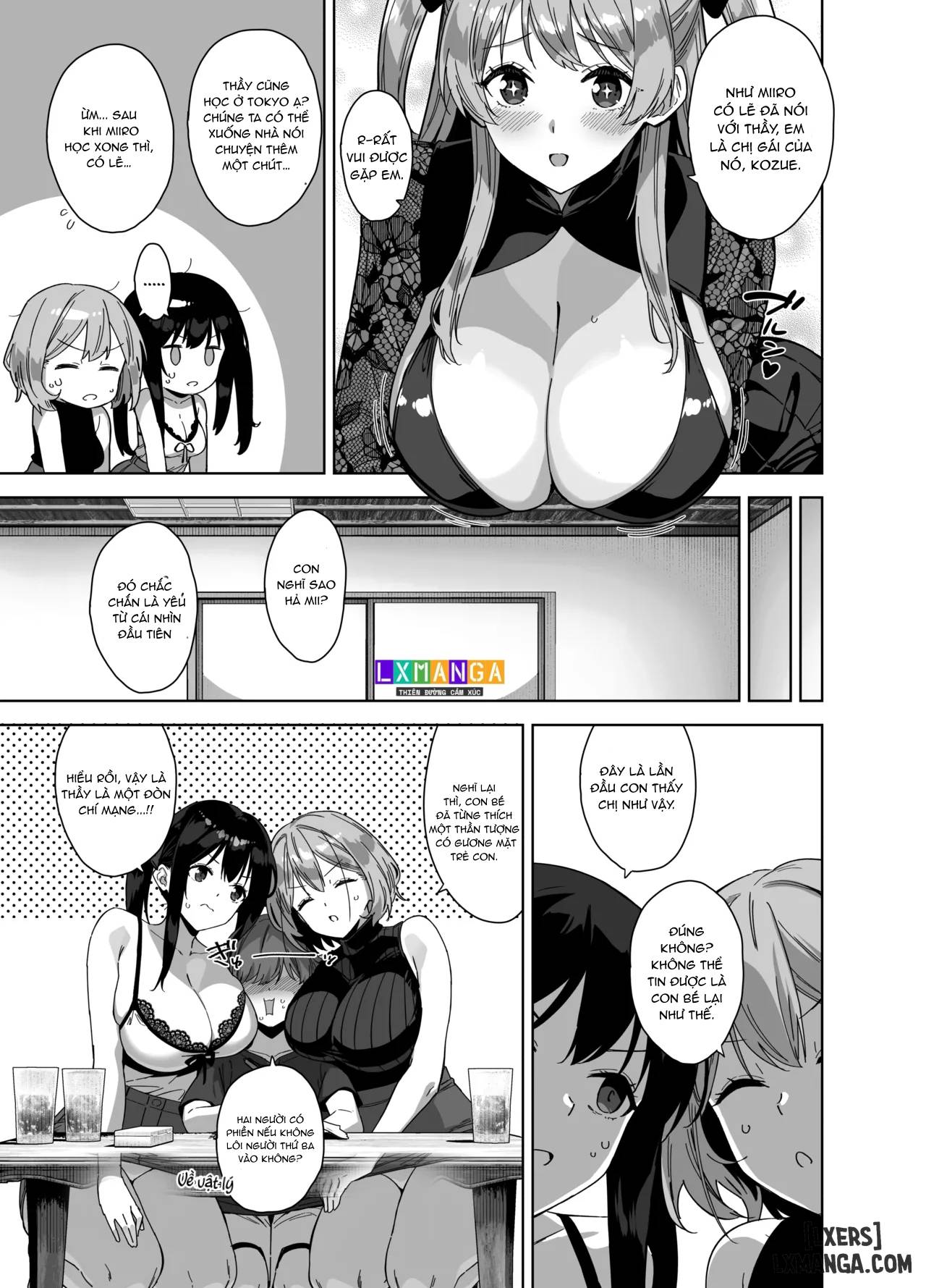 HentaiVN.net - Ảnh 16 - Natsu to Inaka to Yuuwaku shite kuru Dekkai Oshiego 3 + C106 Bonus Book - Chap 1.