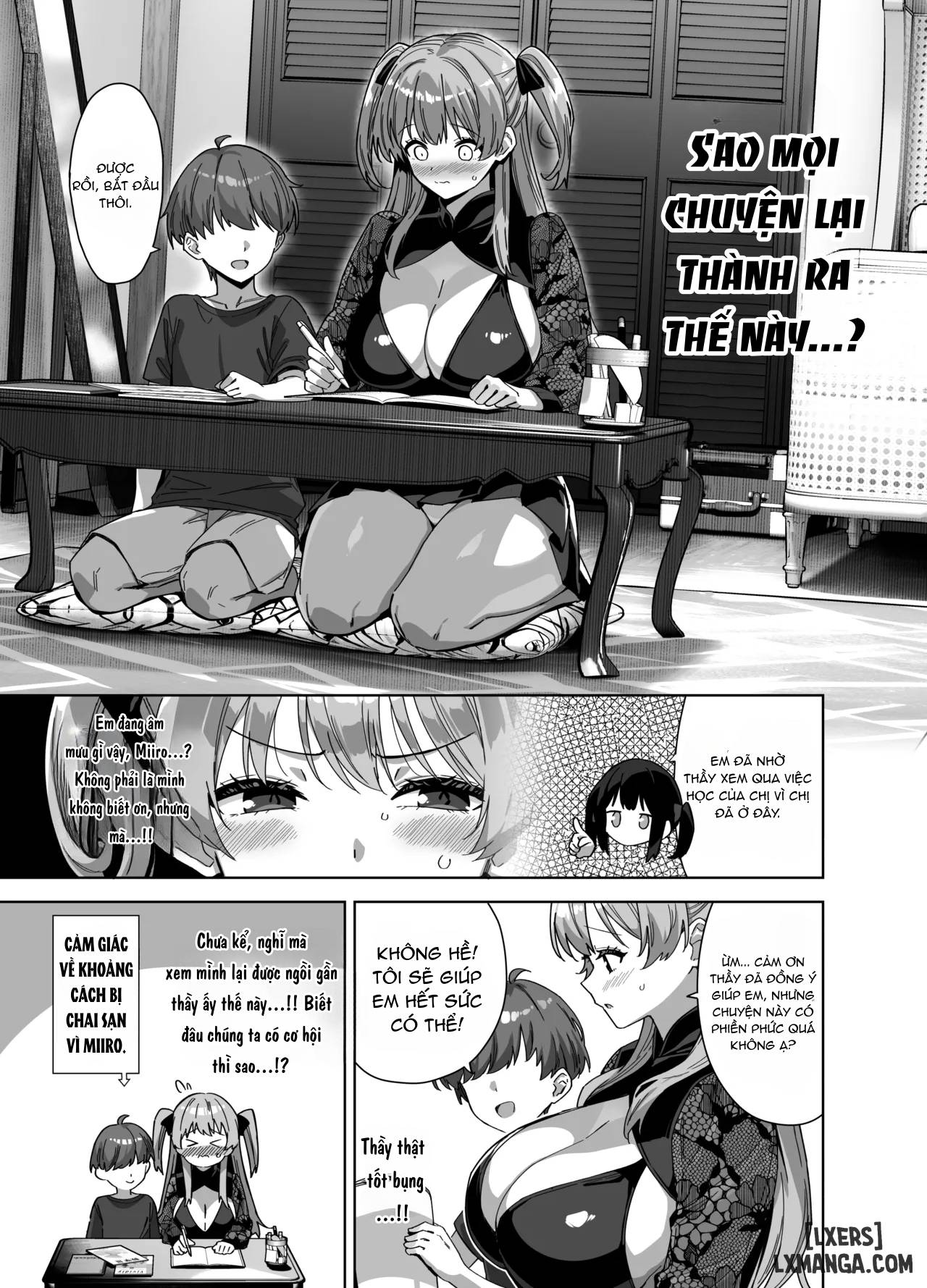 HentaiVN.net - Ảnh 20 - Natsu to Inaka to Yuuwaku shite kuru Dekkai Oshiego 3 + C106 Bonus Book - Chap 1.
