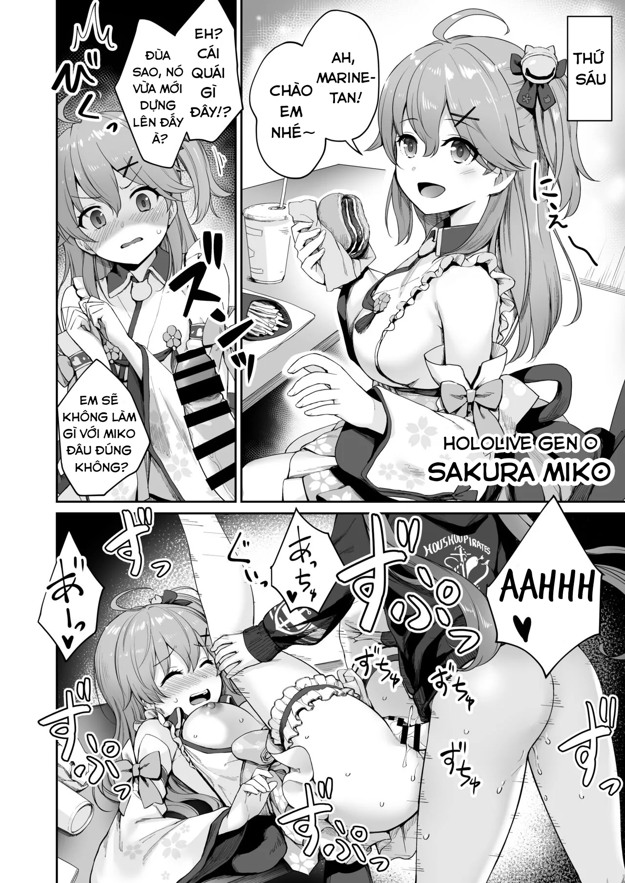 HentaiVN.net - Ảnh 25 - Một tuần chịch dạo cùng Marine - Oneshot