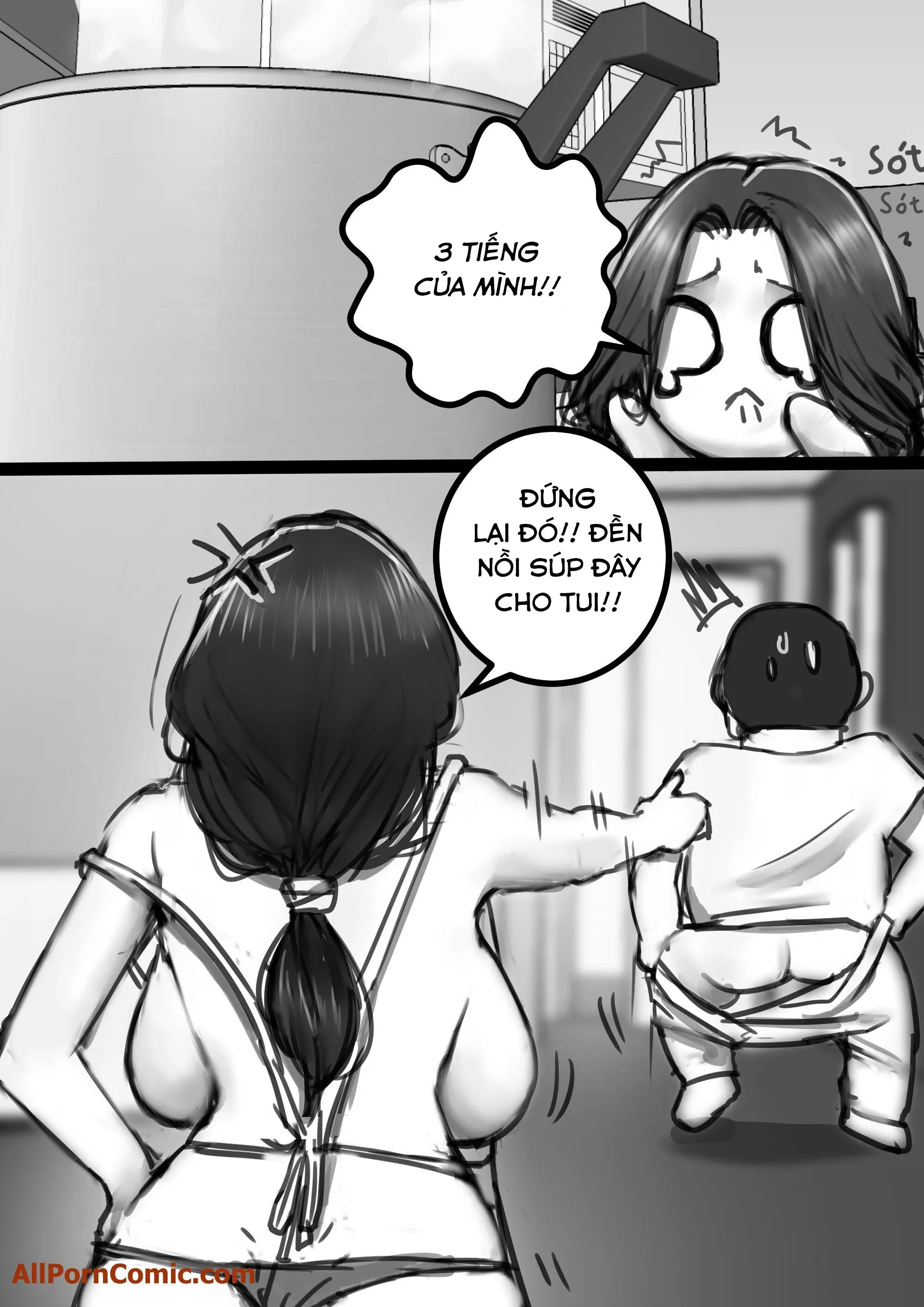 HentaiVN.net - Ảnh 14 - Sin gồ măm Clara giú to đít bự và cái lồn không lông [Clara] - Chap 1 - Clara và thằng lồn chủ nhà