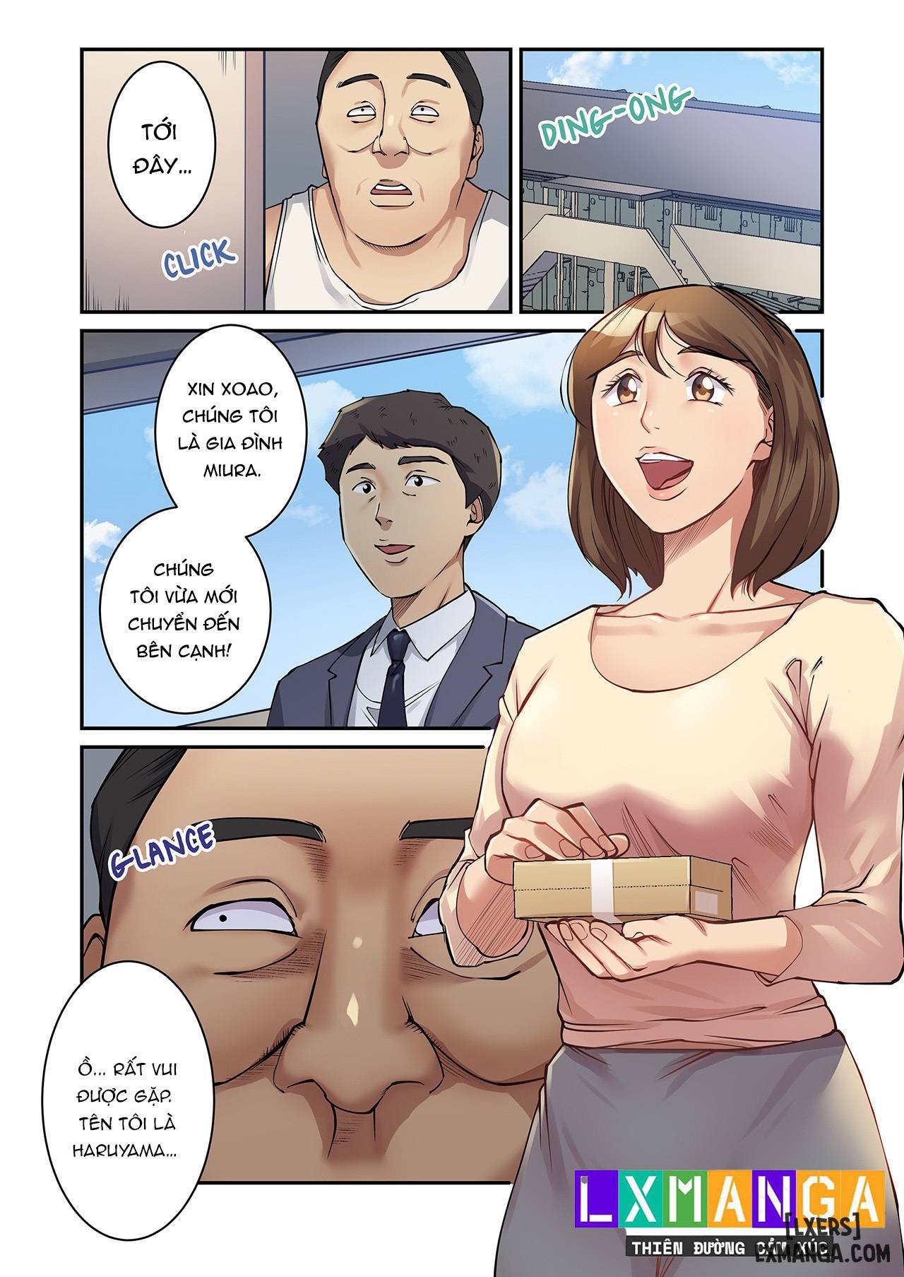 HentaiVN.net - Ảnh 5 - Oku-san, Yokkyuu Fumandesho?' Otto ni Barete wa Ikenai Yarisugi Nenchaku SEX - Chap 1.